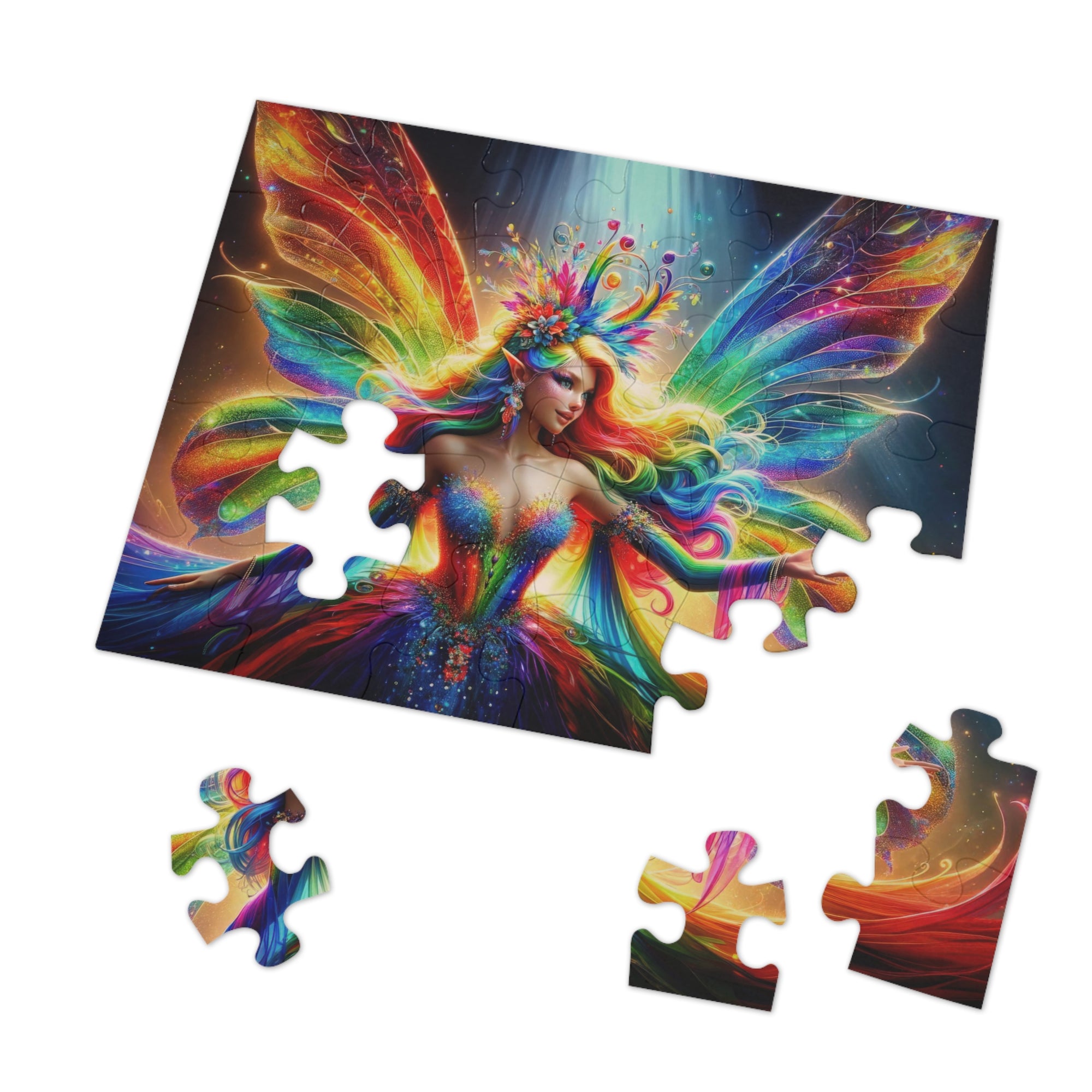 Puzzle Hada encantadora de Rainbow Brite