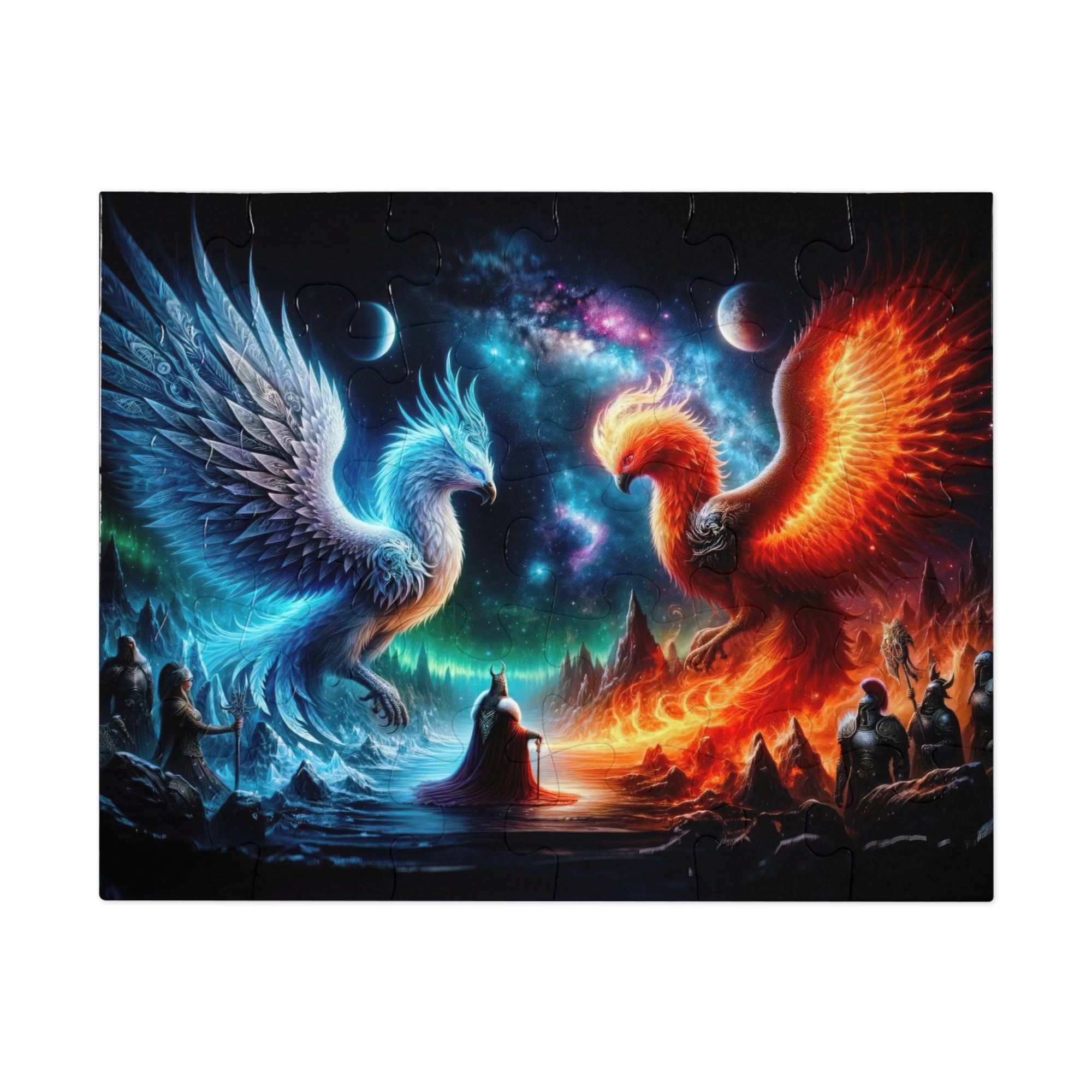 Convergence of Celestial Guardians Jigsaw Puzzle