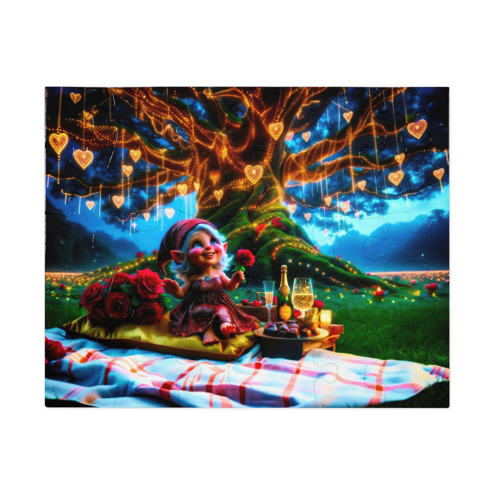 Iceglitter's Enchanting Valentine Jigsaw Puzzle