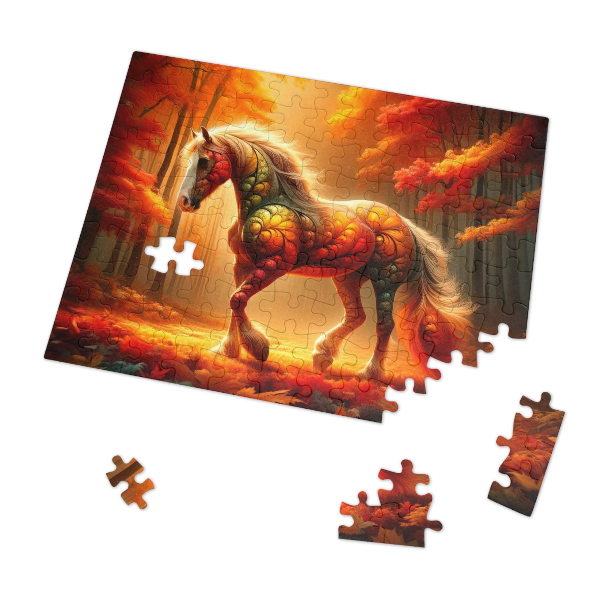 Autumn's Enchanted Steed Puzzle