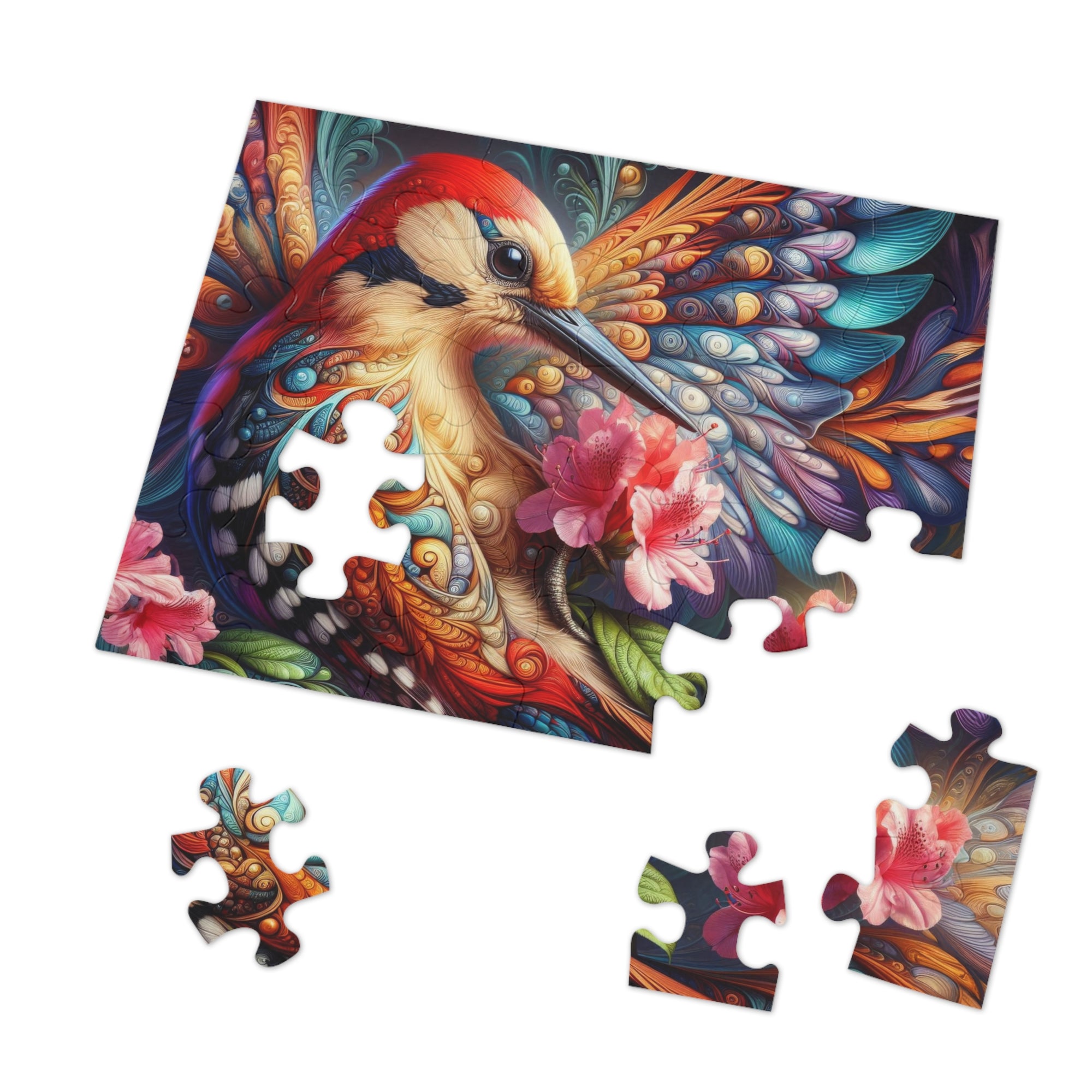 Azalea’s Guardian in Fractal Splendor Jigsaw Puzzle