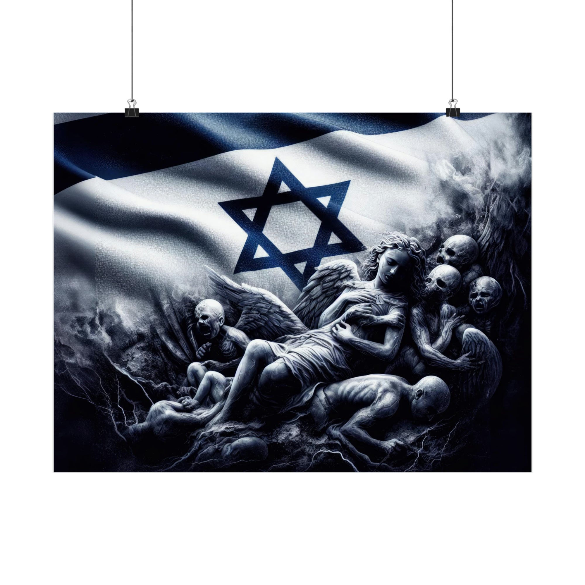 Israël souffre Poster