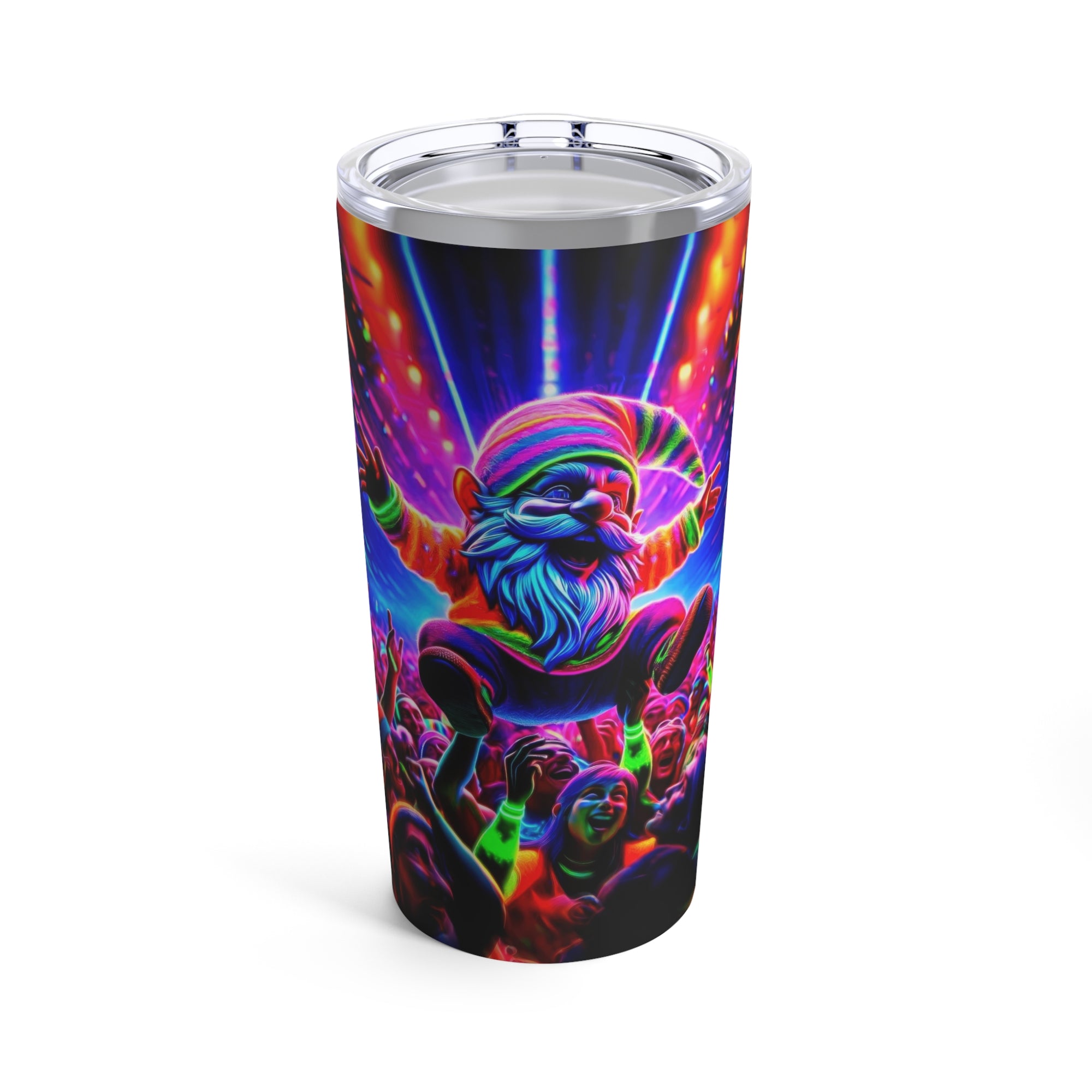 Underground Rave Gnome Tumbler 20oz