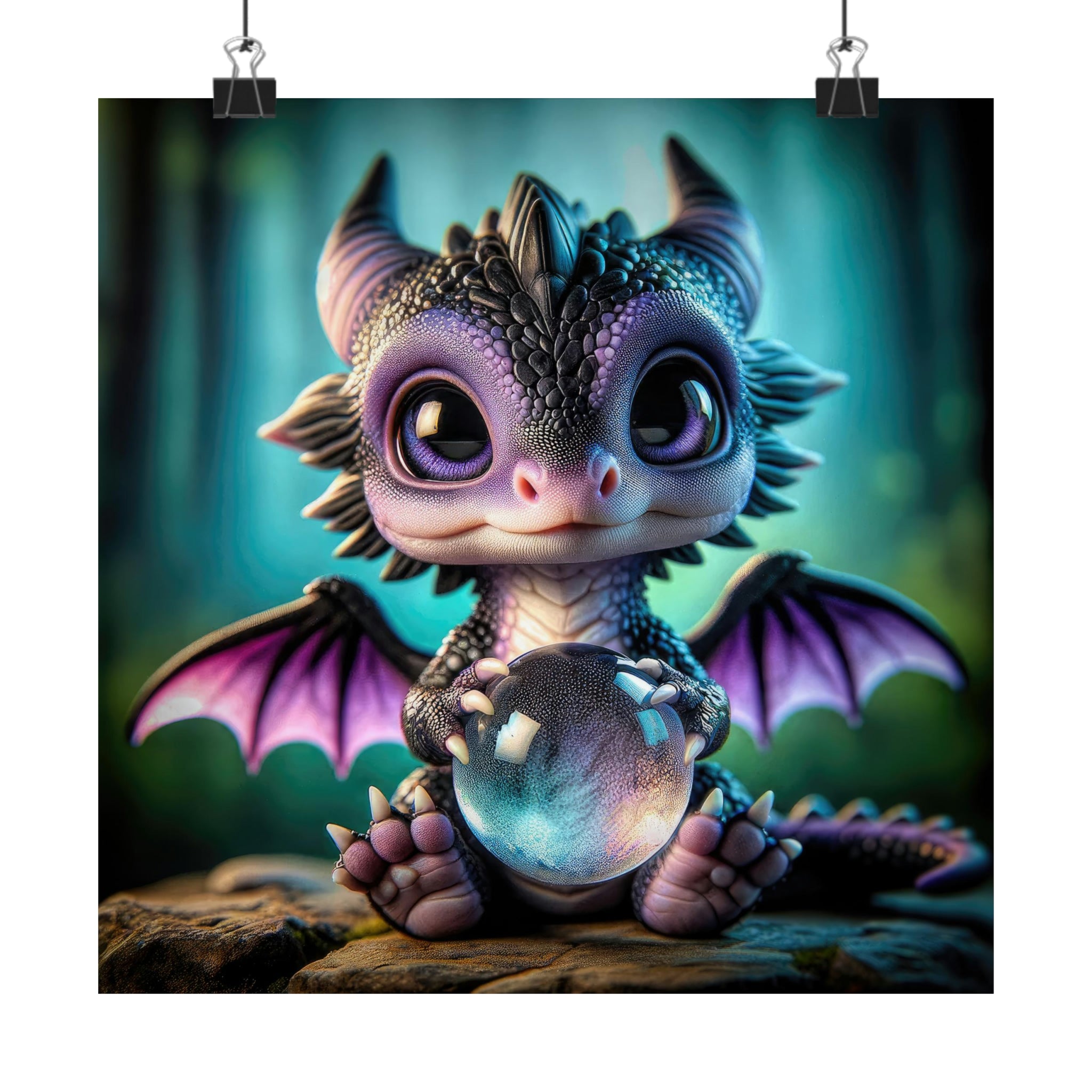 Póster Guardián caprichoso del orbe místico