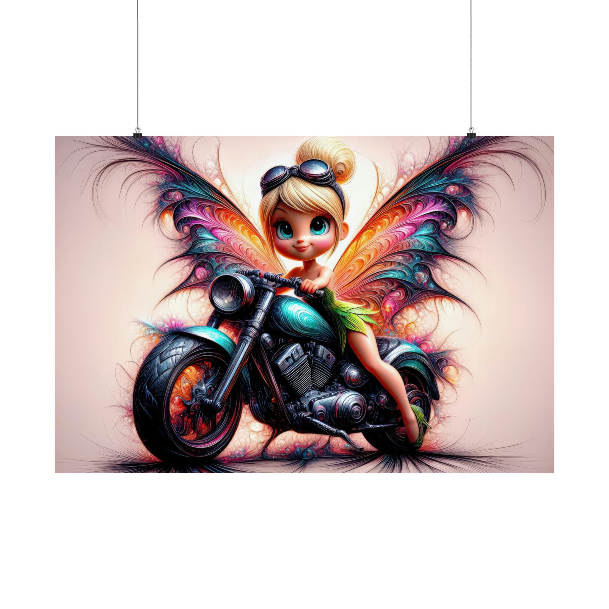 Pixie sur Pistons Poster