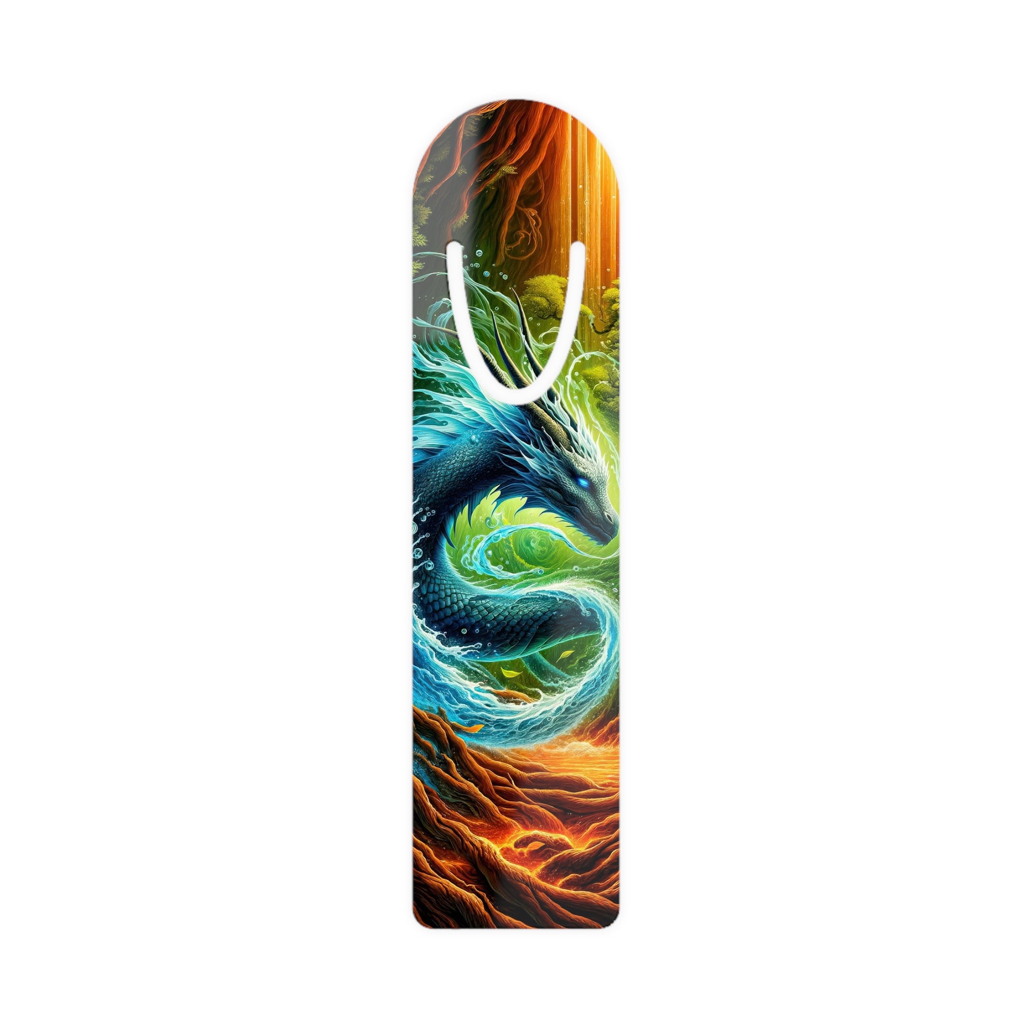 Elemental Serpent The Guardian of Nature's Balance Bookmark