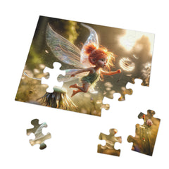 The Delicate Dance of the Dandelion Fae Jigsaw Puzzle