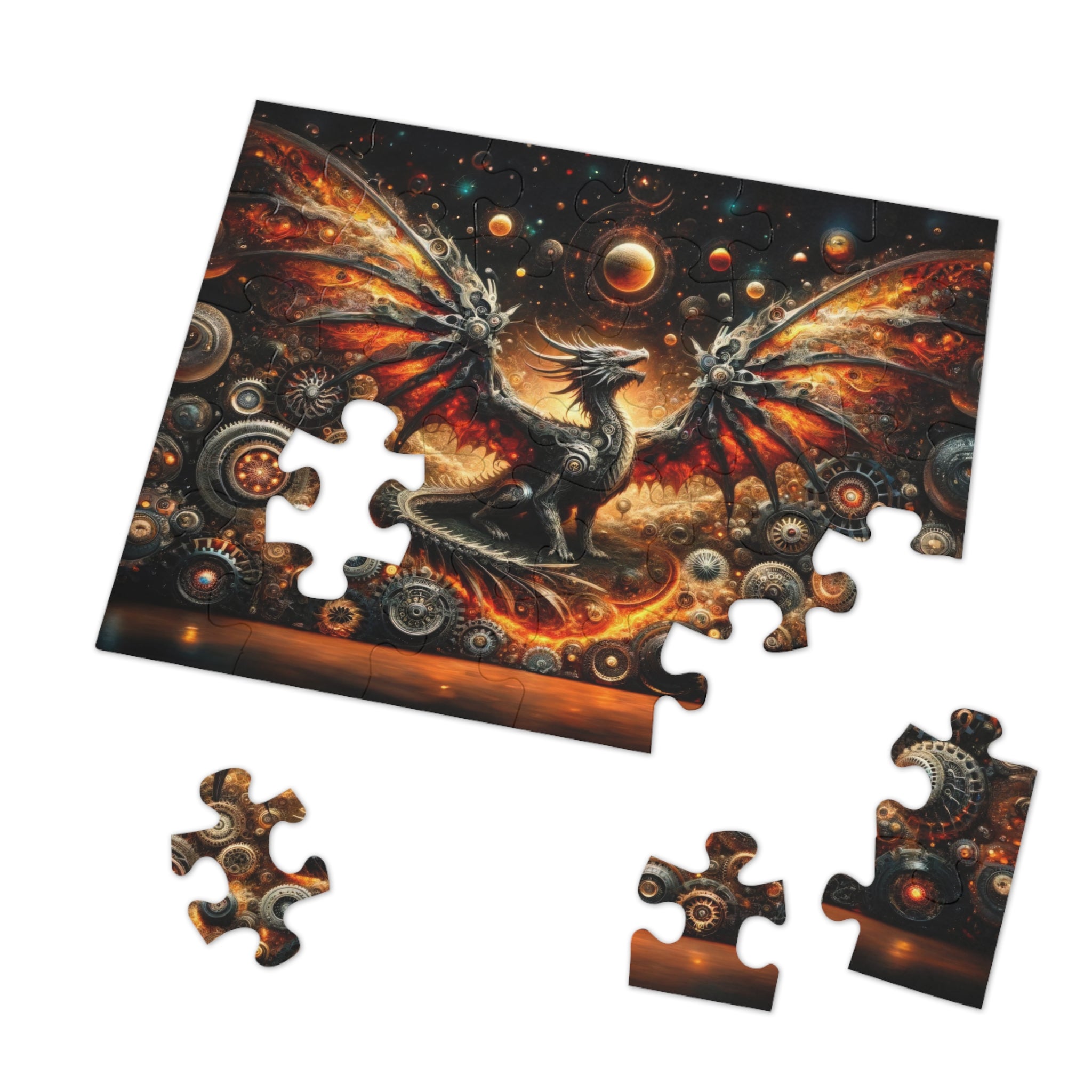 El Dragón Autómata Puzzle