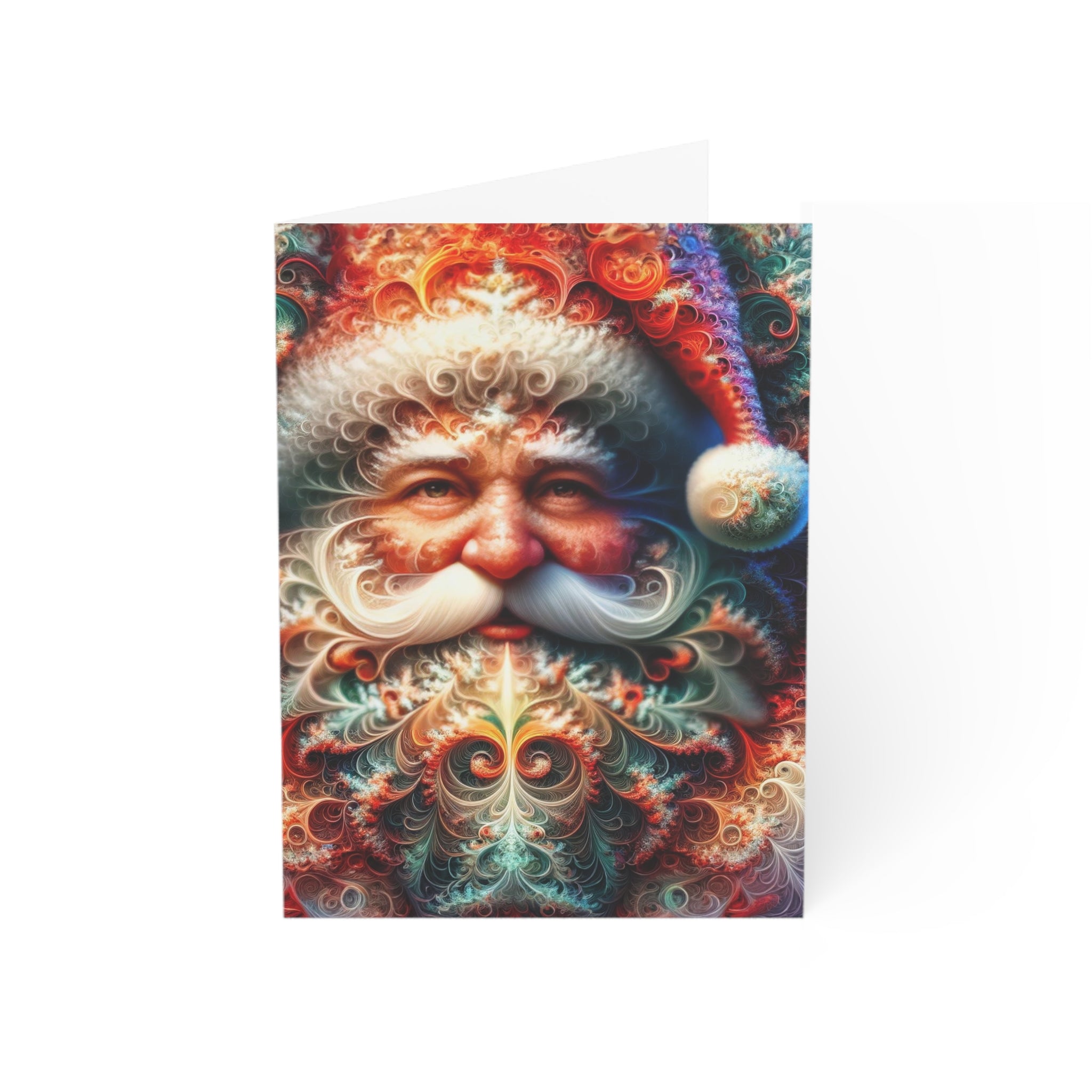 Fractale Saint Nick Cartes de voeux