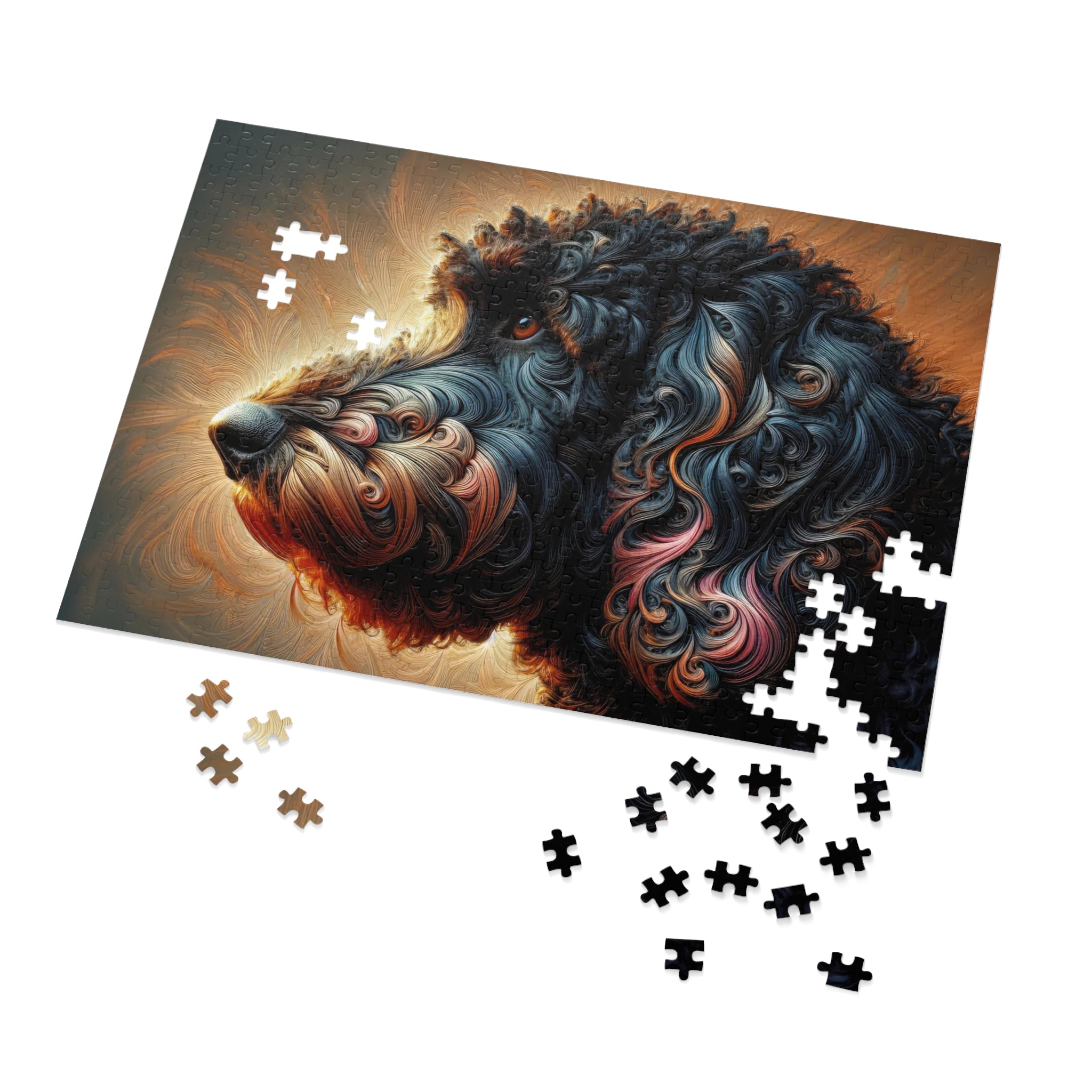 Opal's Whorled Whimsy Jigsaw Puzzle