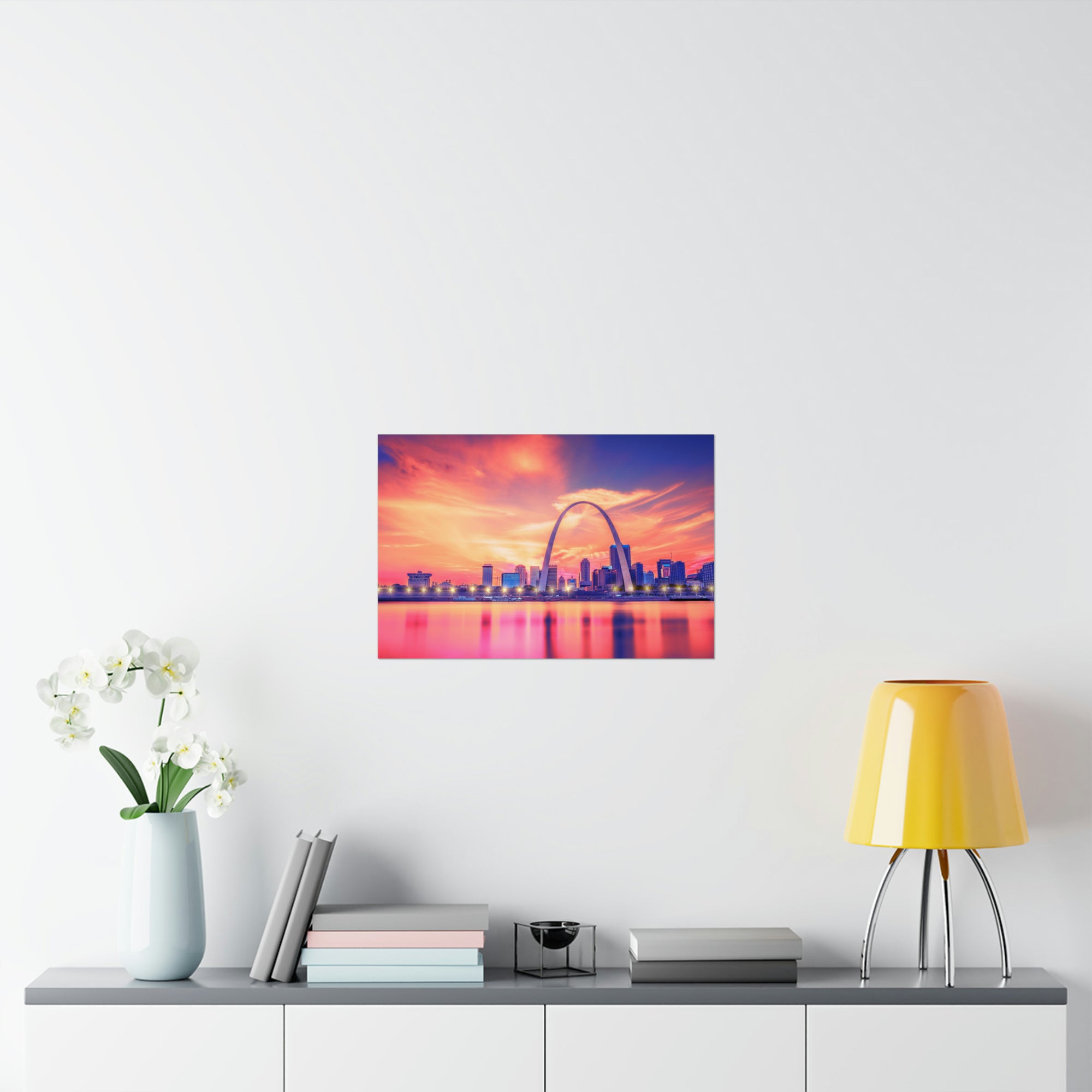 Saint Louis In Pinks Poster