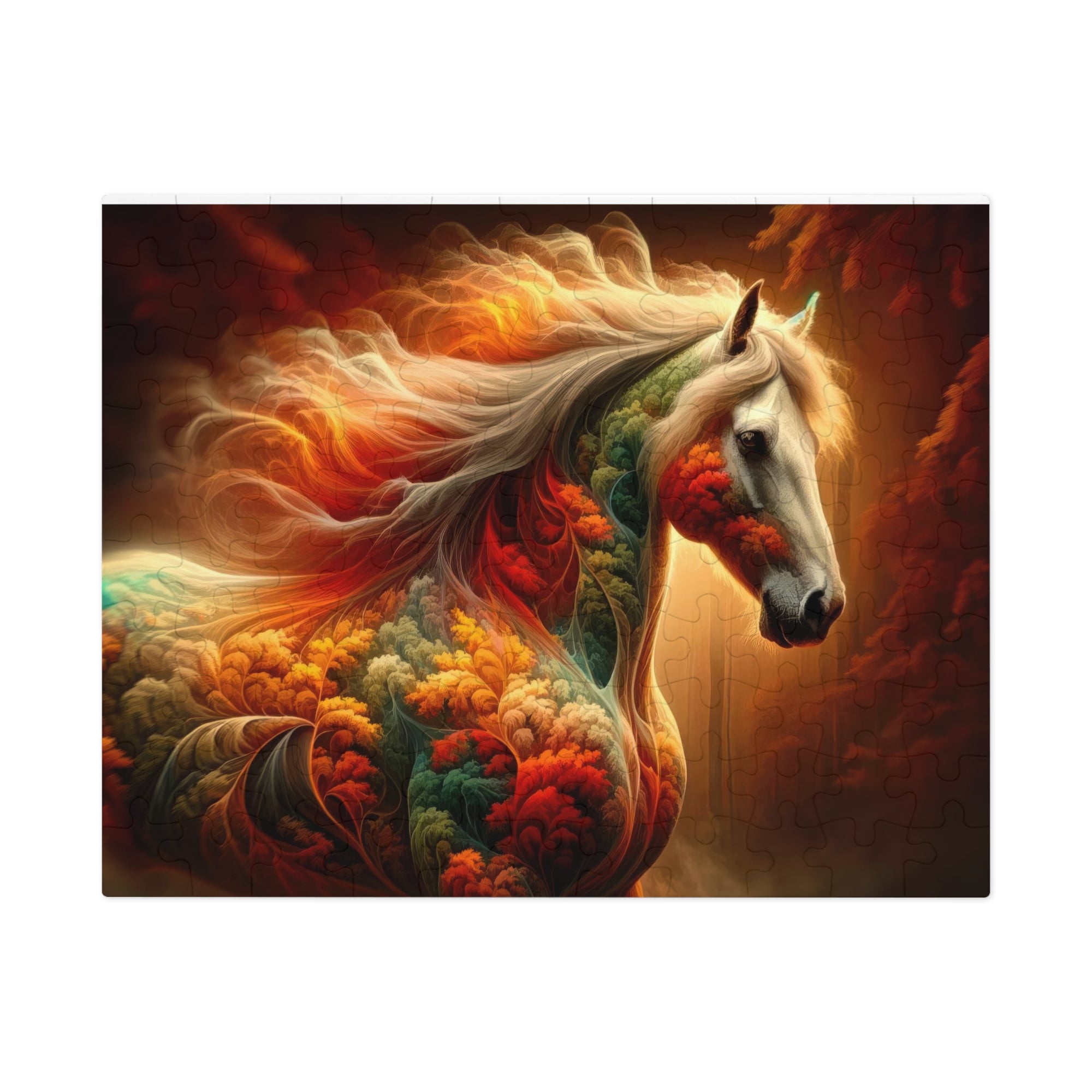 The Equine Illusion Puzzle