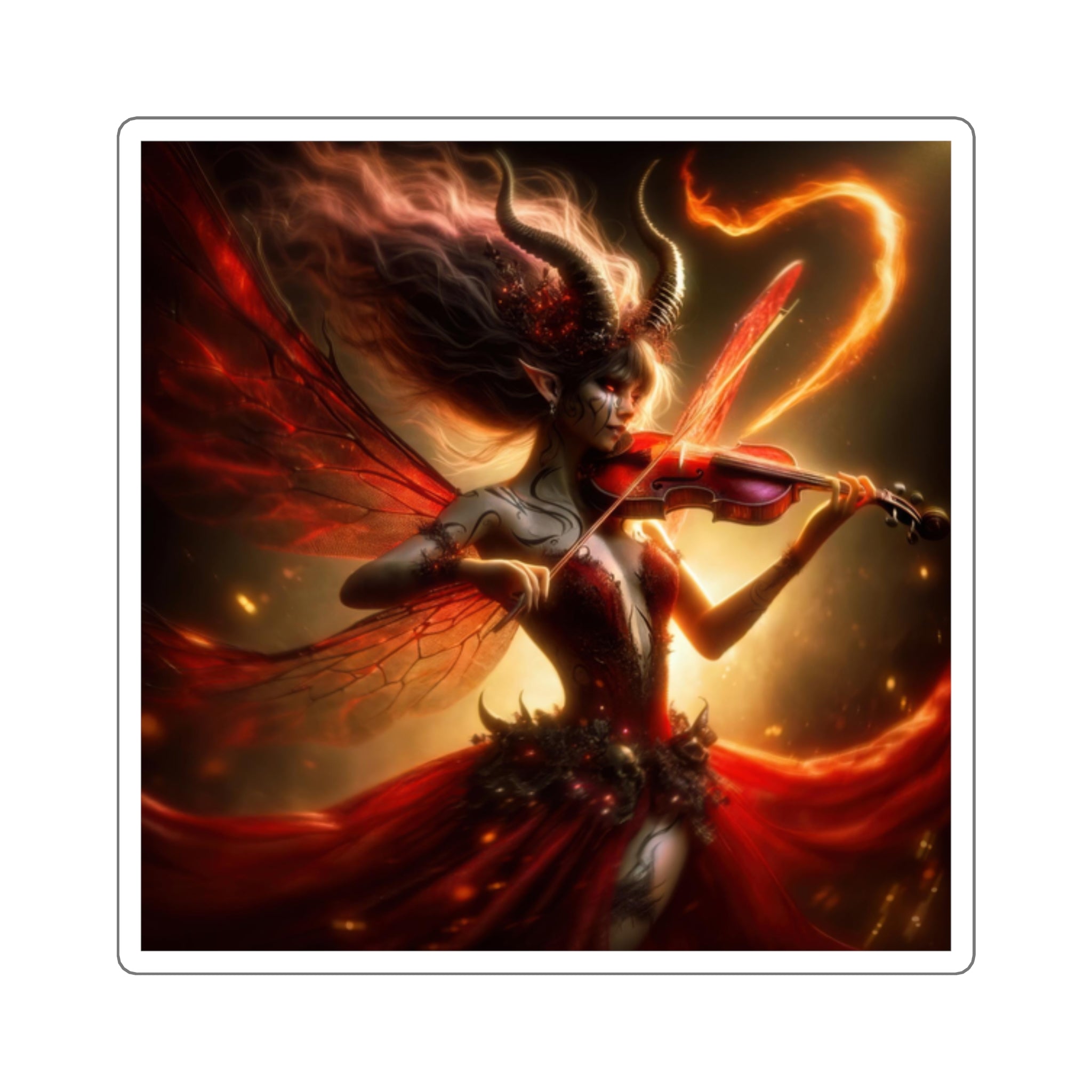 Serenade of the Infernal Queen Stickers