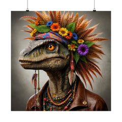 Prehistoric Panache Poster