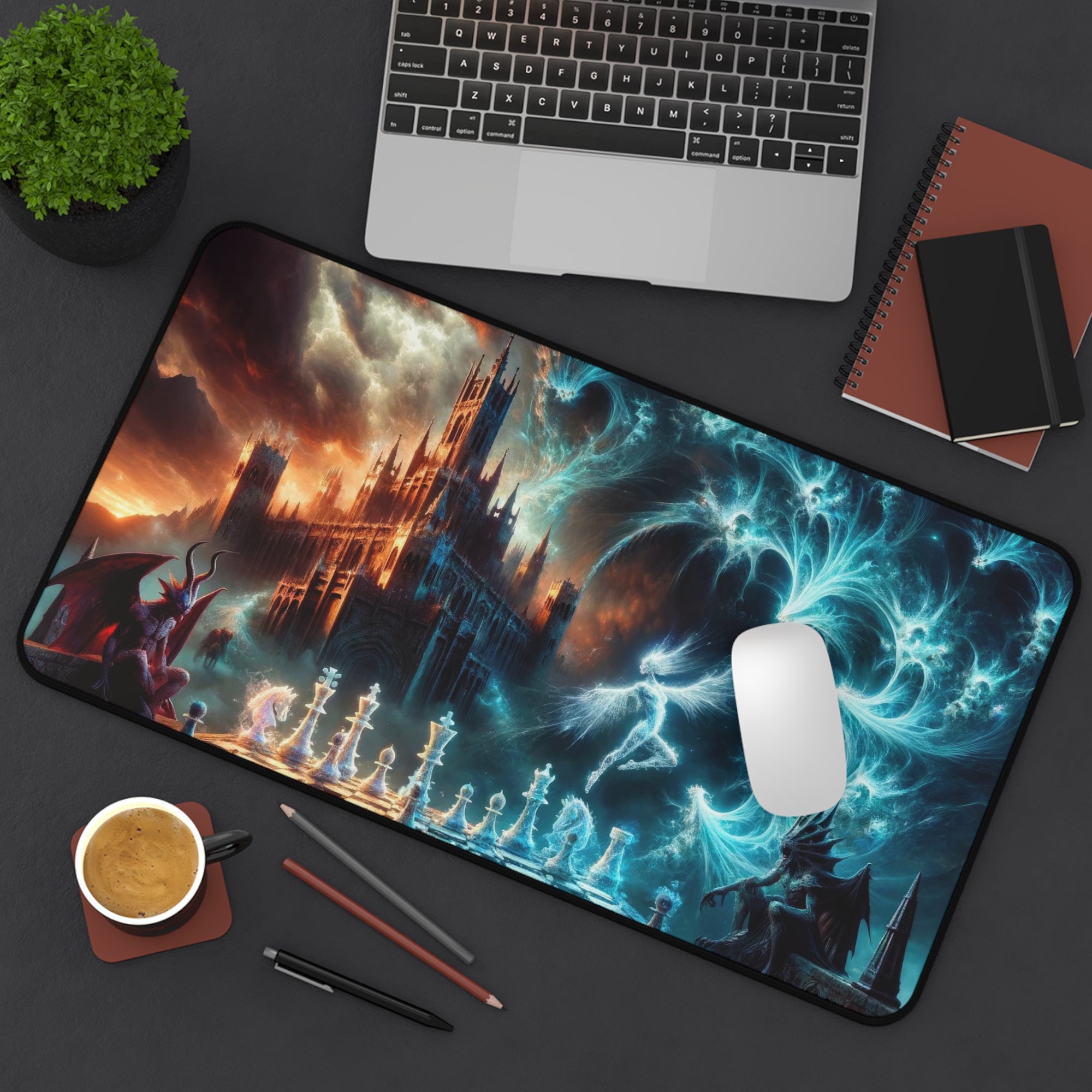 Tapis de bureau Gambit infernal