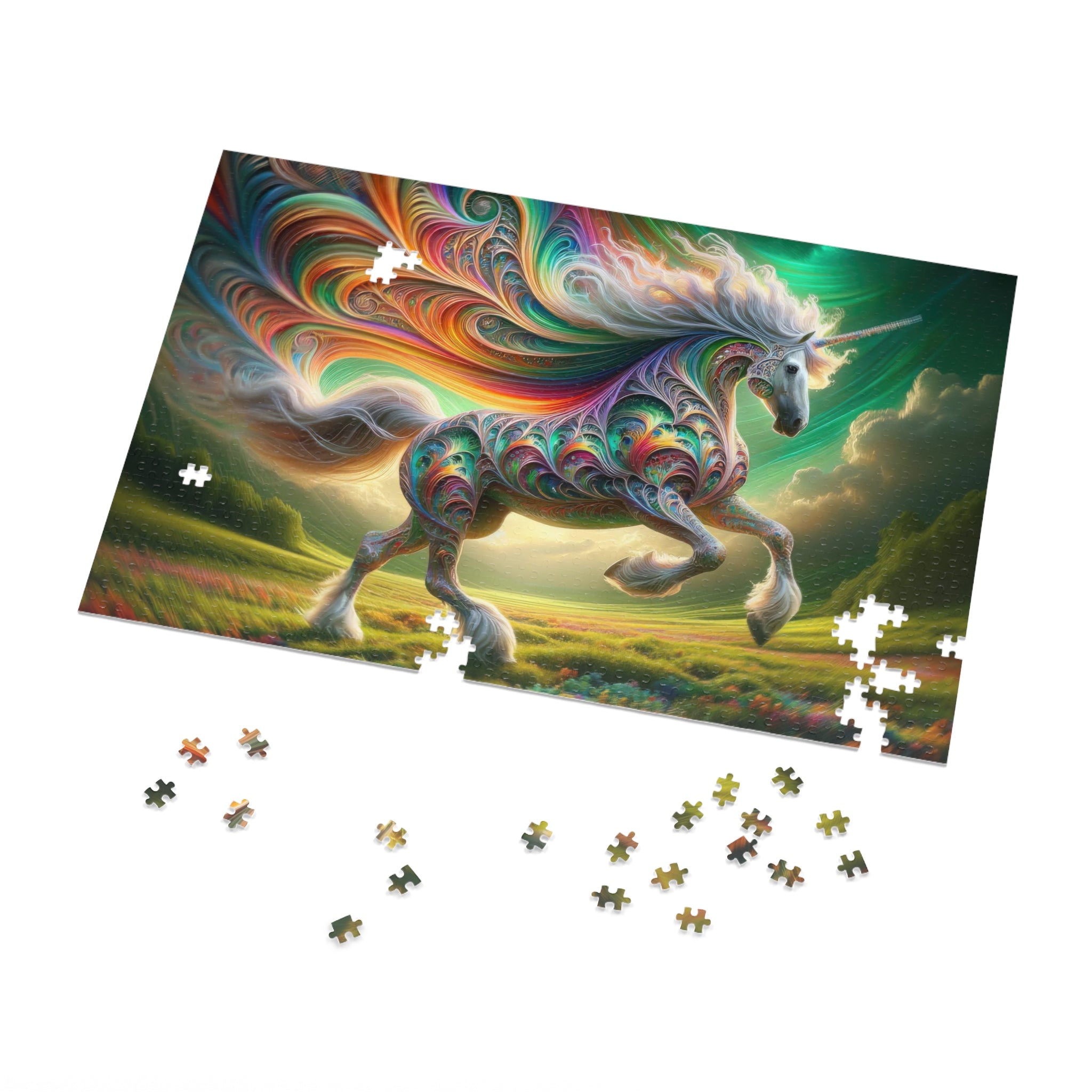 Spectral Spirals Jigsaw Puzzle