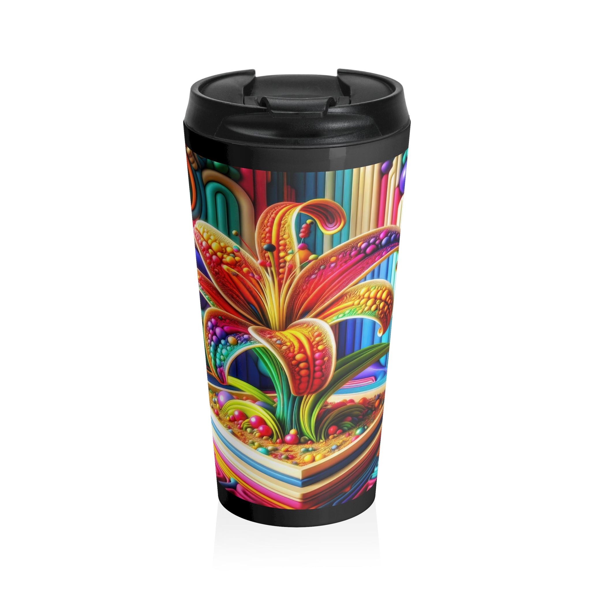 Candylicious Bloom en Whimsyland Taza de viaje