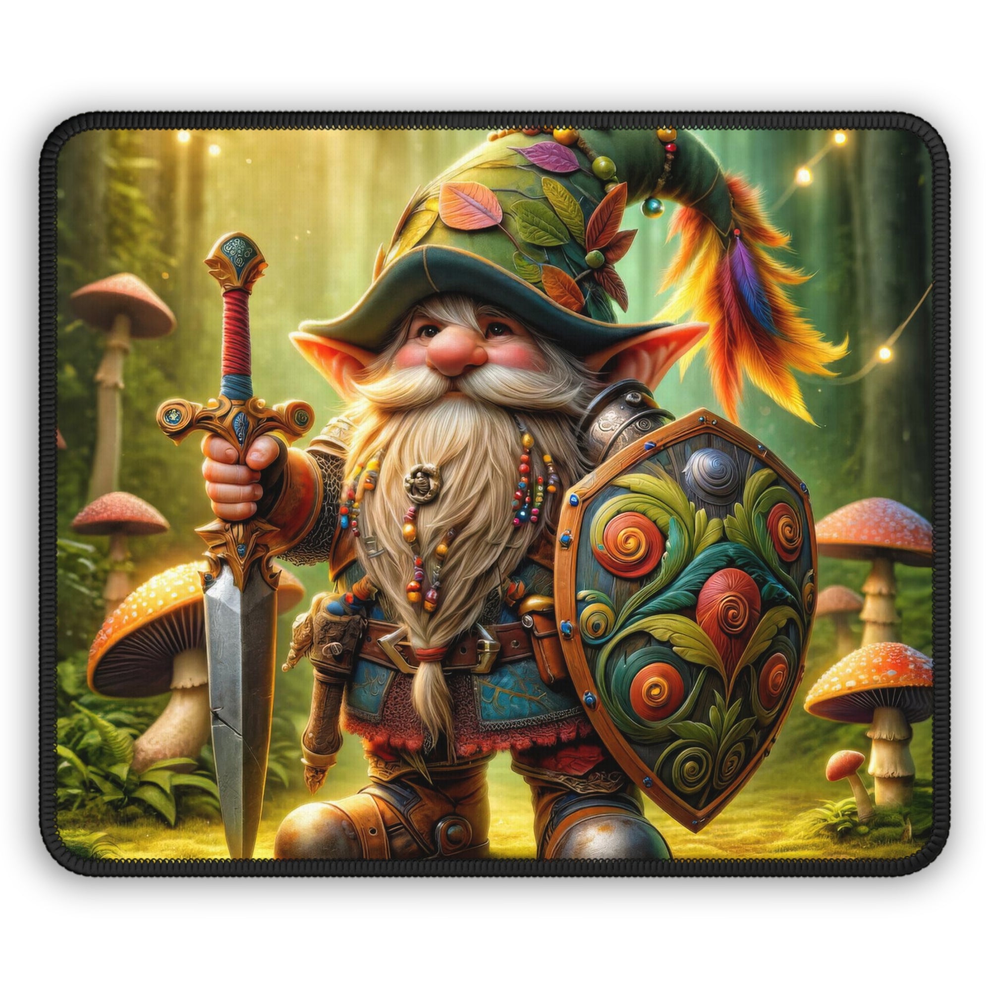 Gnome of Valor Gaming Mouse Pad