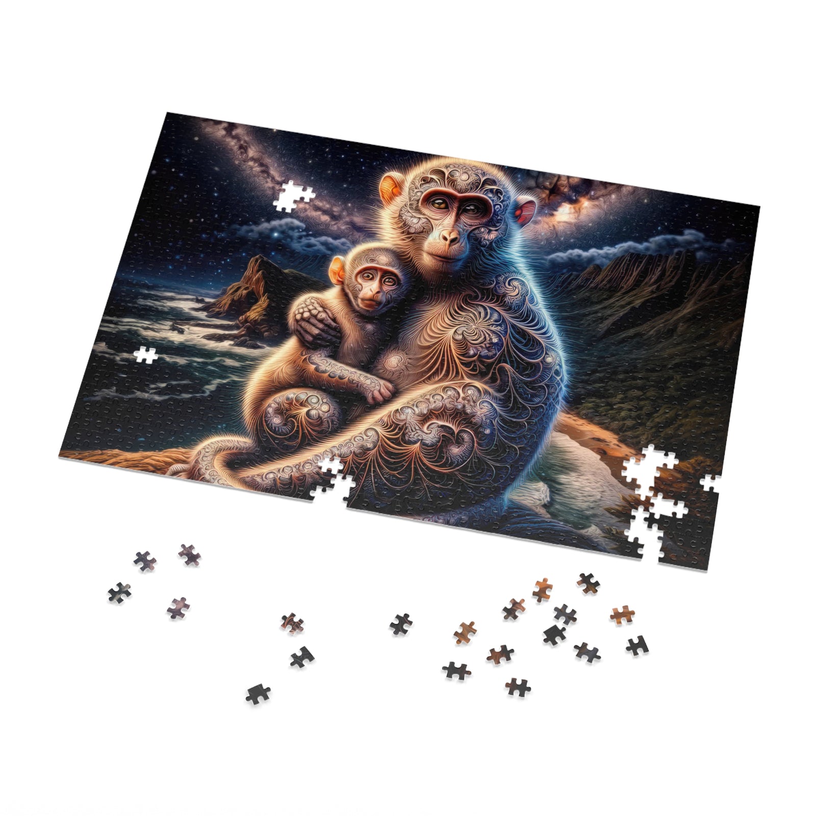 Infinity in a Mother's Embrace Jigsaw Puzzle