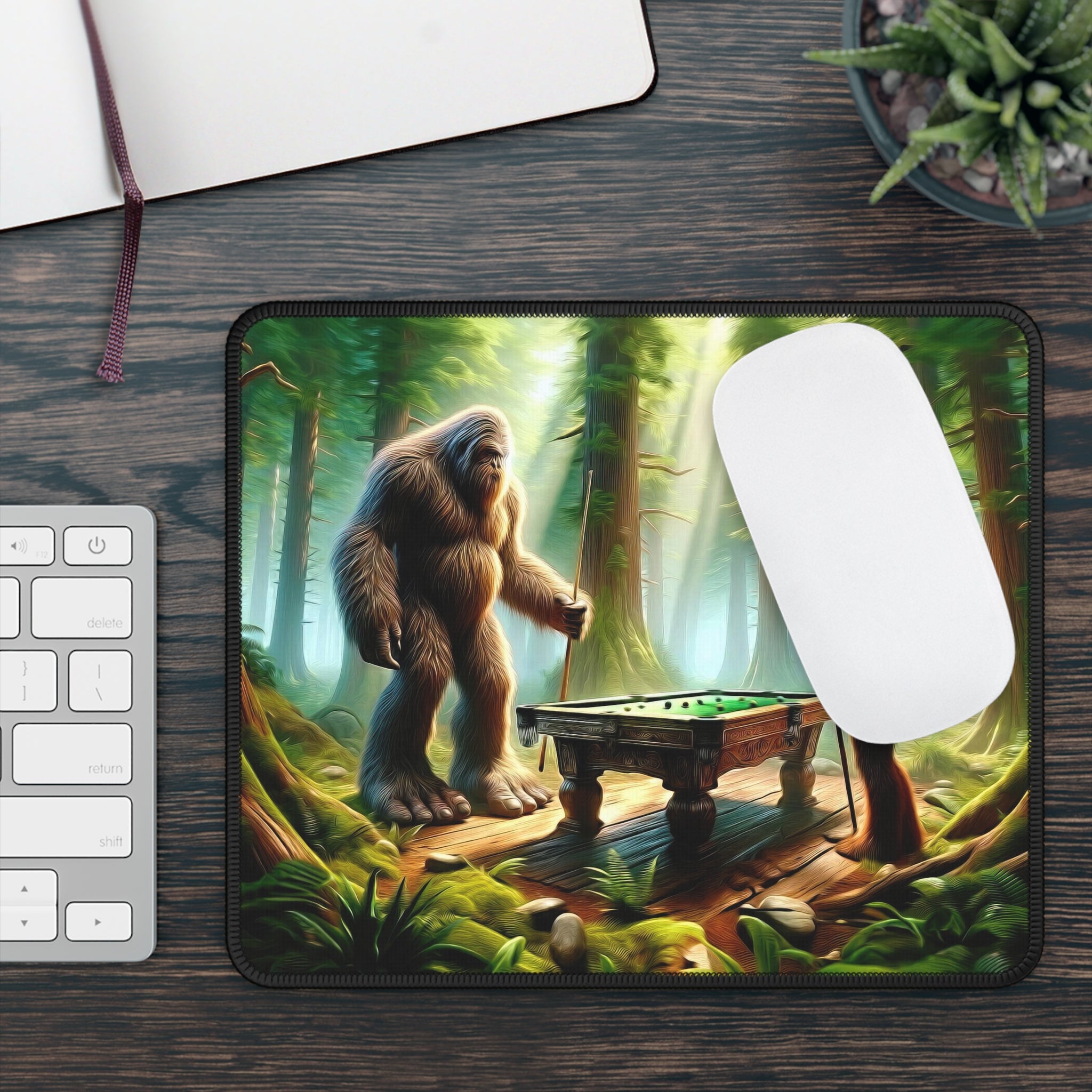 Mystic Woods Pool Game Gaming Mouse Pad