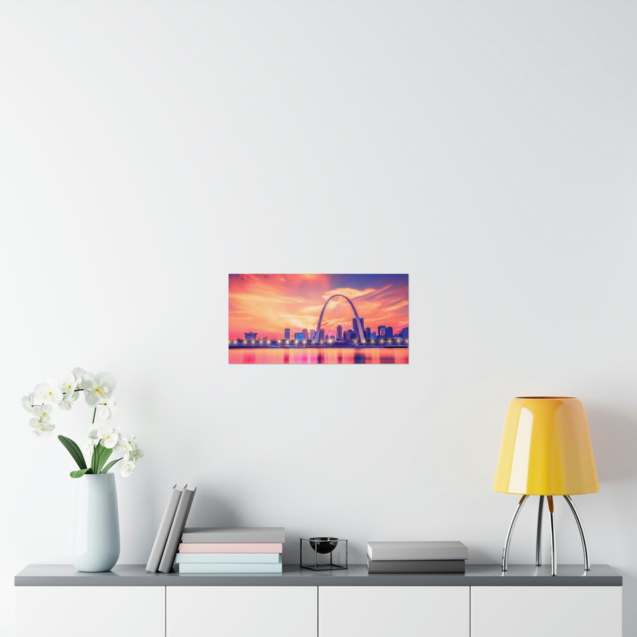 Saint Louis In Pinks Poster