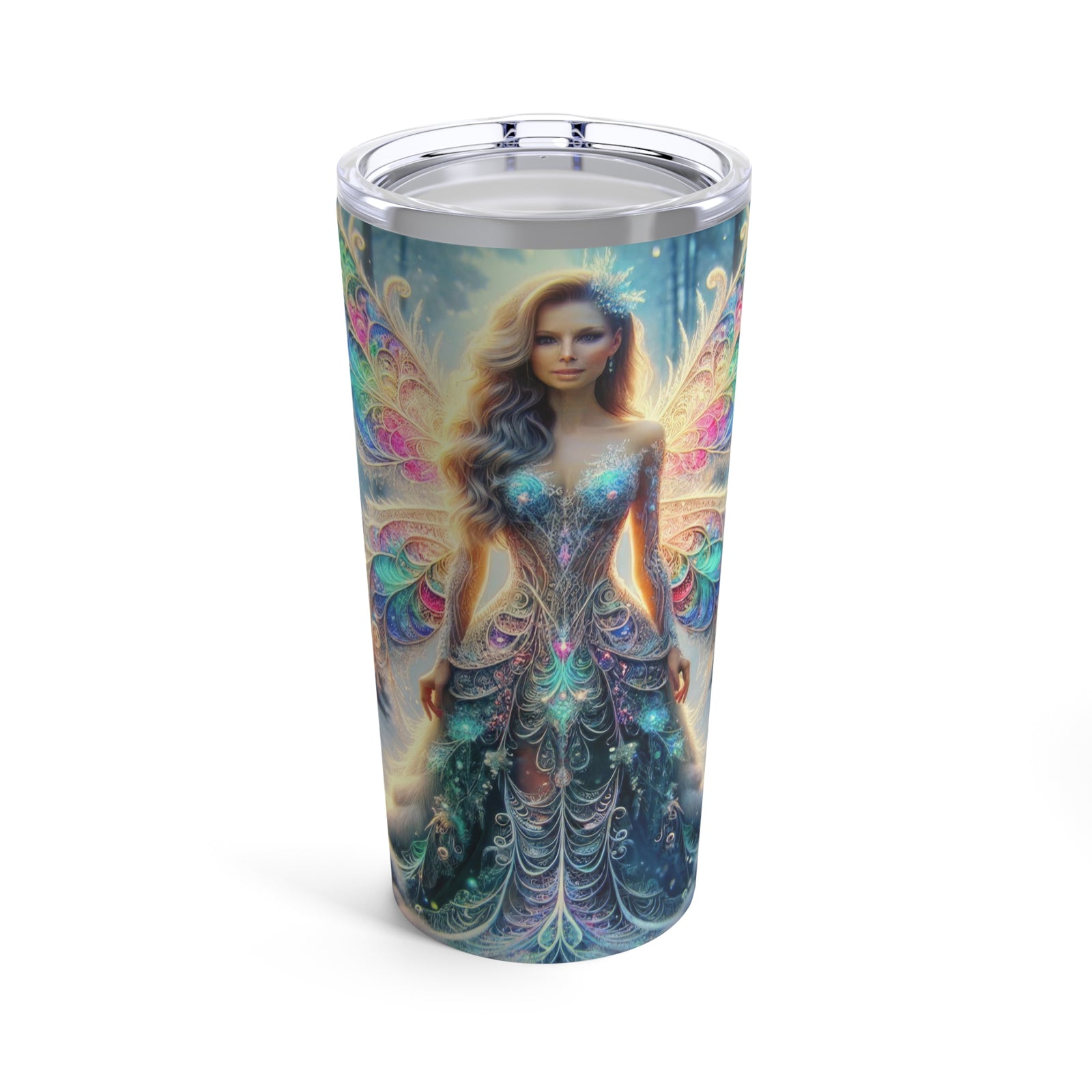 Enchanted Fractal Frost Tumbler 20oz