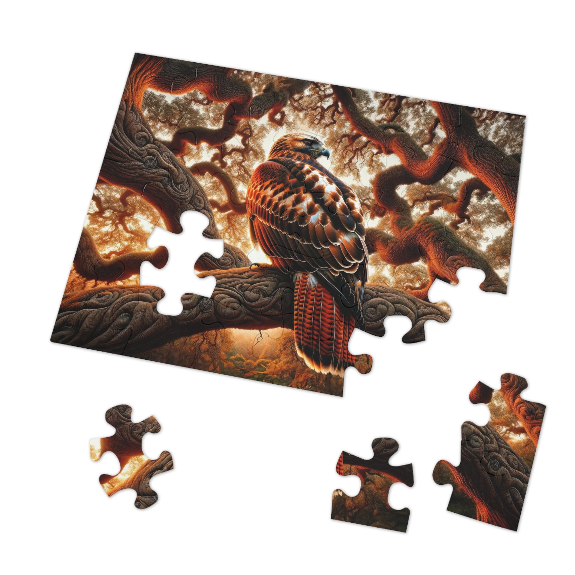 Guardian of the Twisted Oaks Jigsaw Puzzle