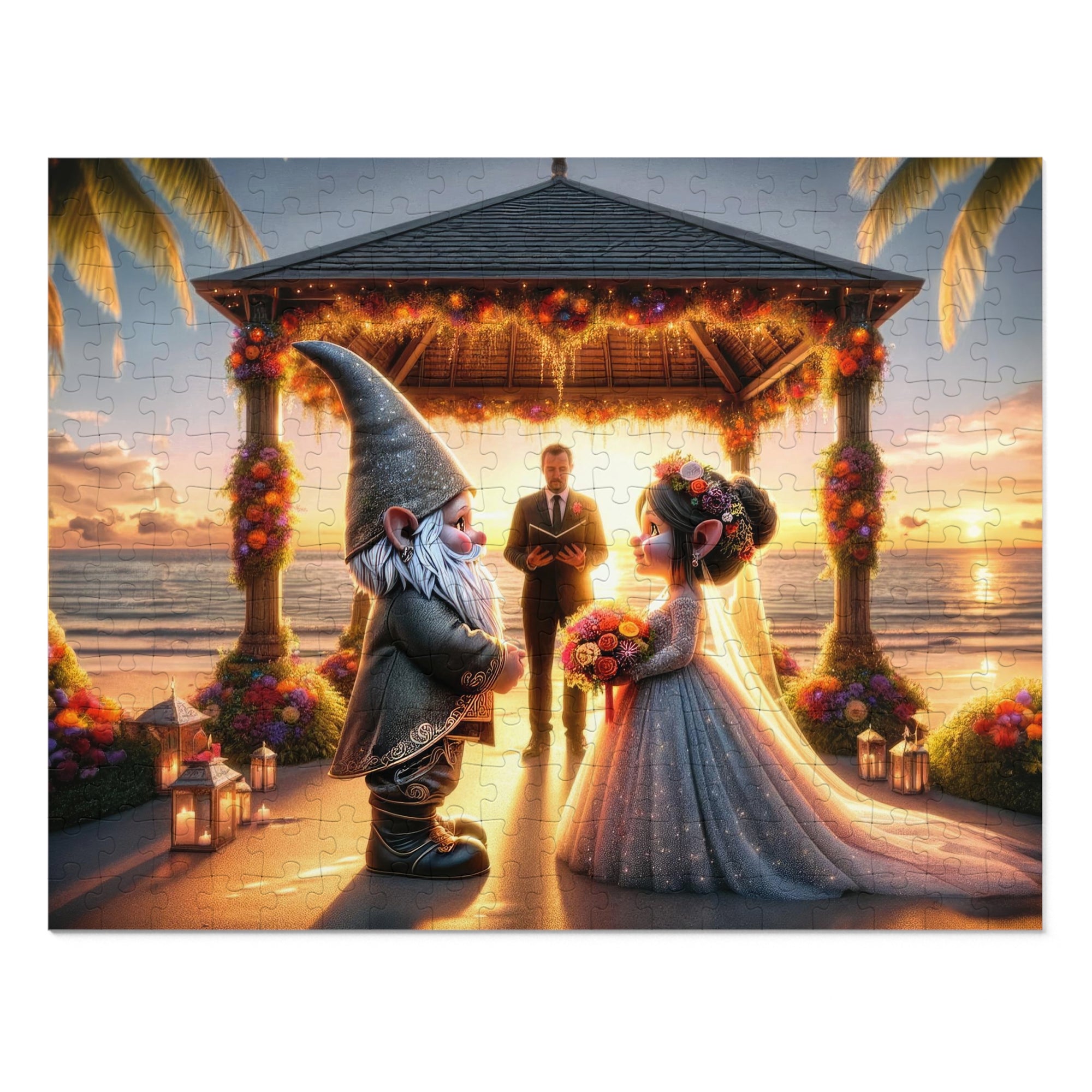 Elara and Finn's Seaside Promise Jigsaw Puzzle