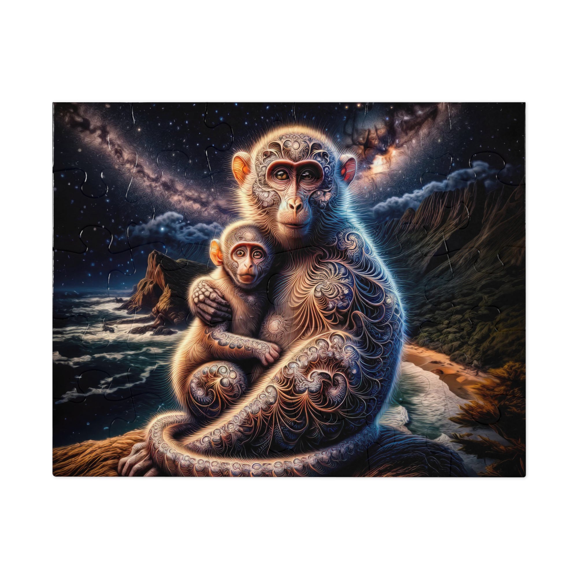 Infinity in a Mother's Embrace Jigsaw Puzzle