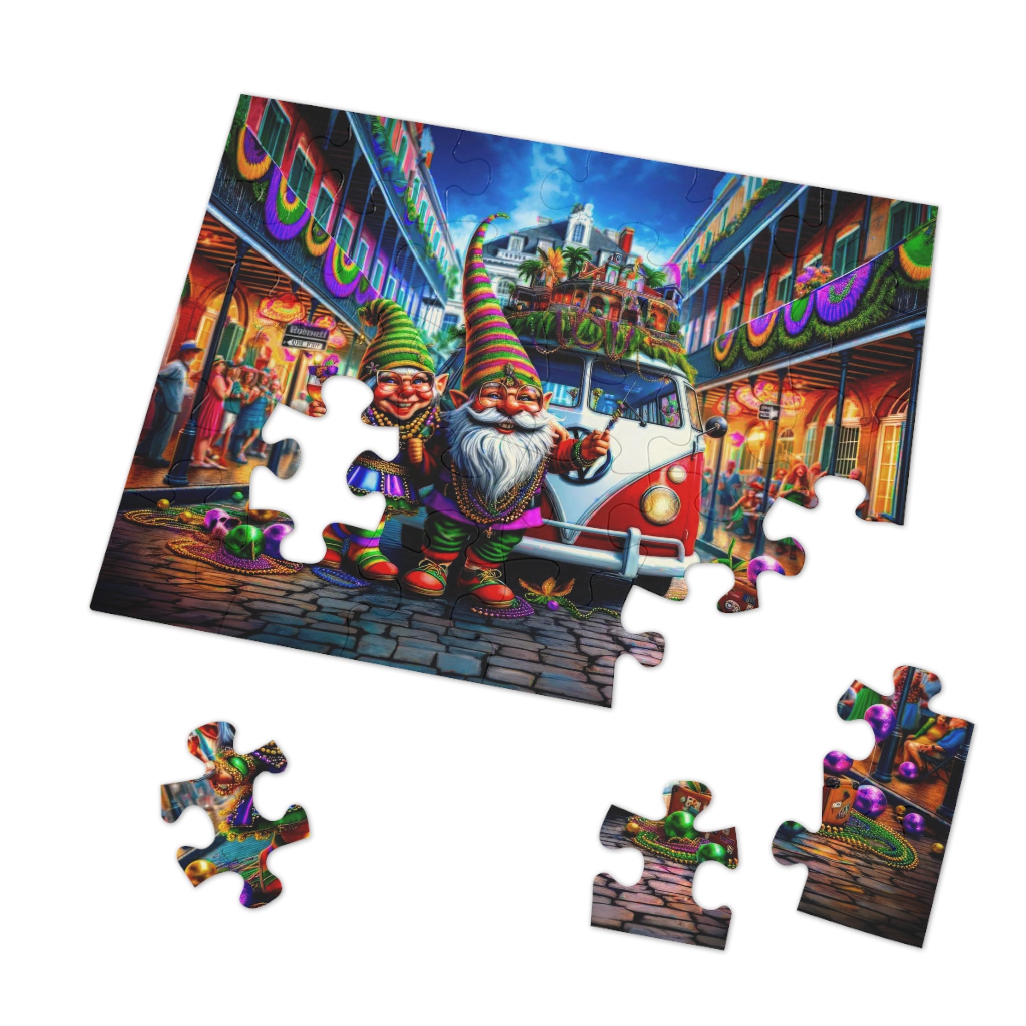 Lillianna and Hemsworth's Mardi Gras Vacation Puzzle