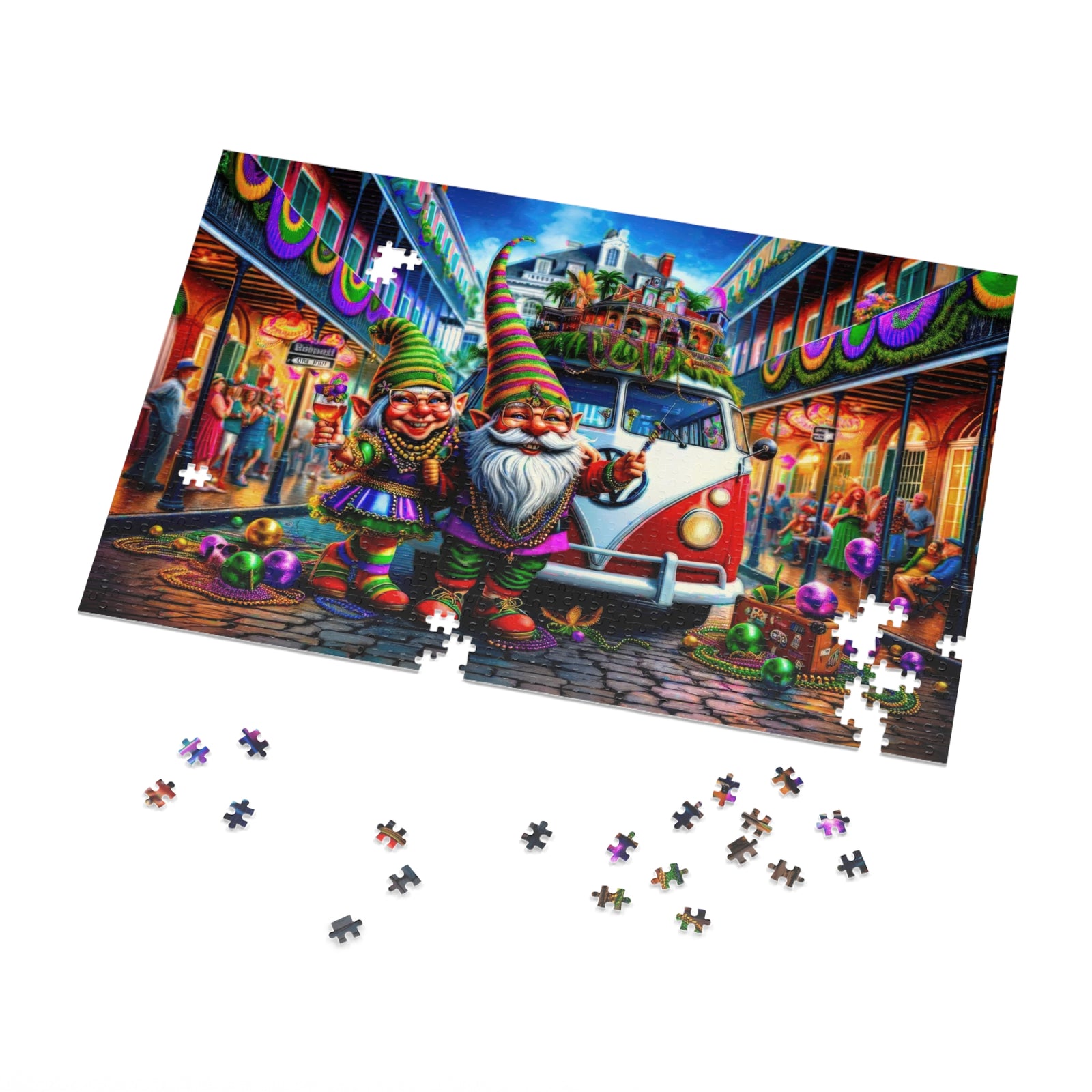 Puzzle Les vacances du Mardi Gras de Lillianna et Hemsworth