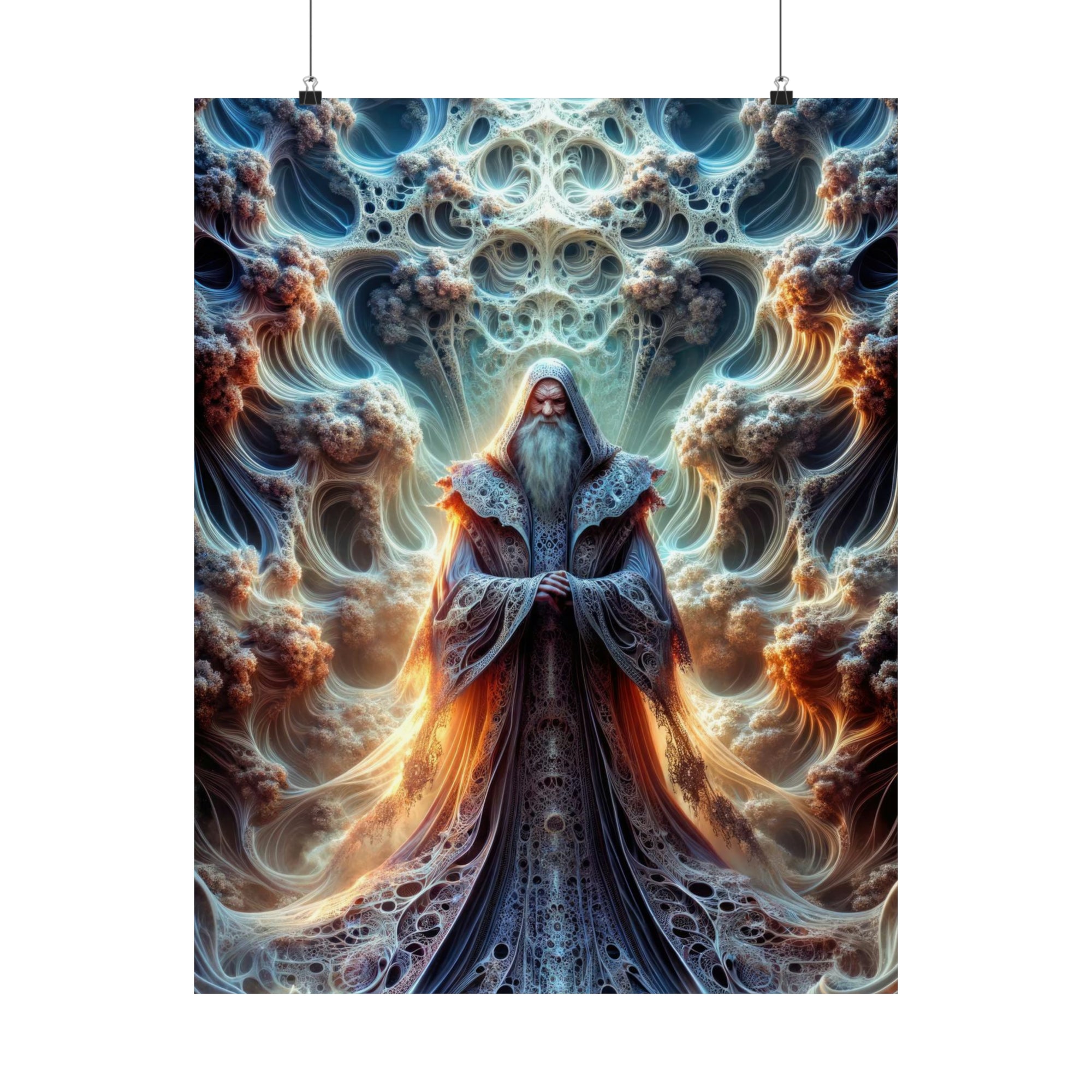 Chronicles of the Fractal Sorcerer Poster