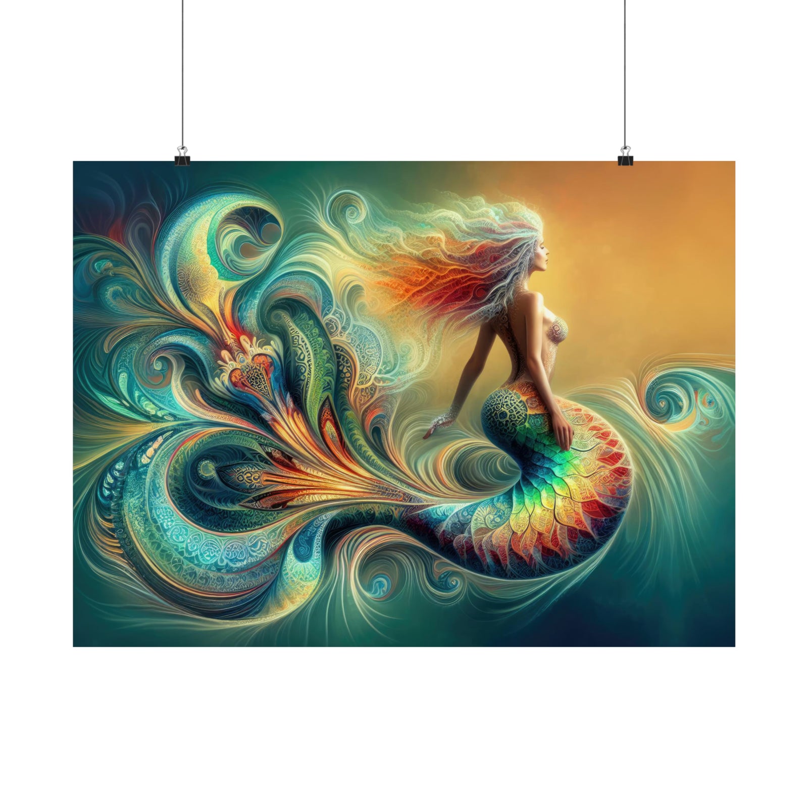 Mermaid's Manifestation Poster