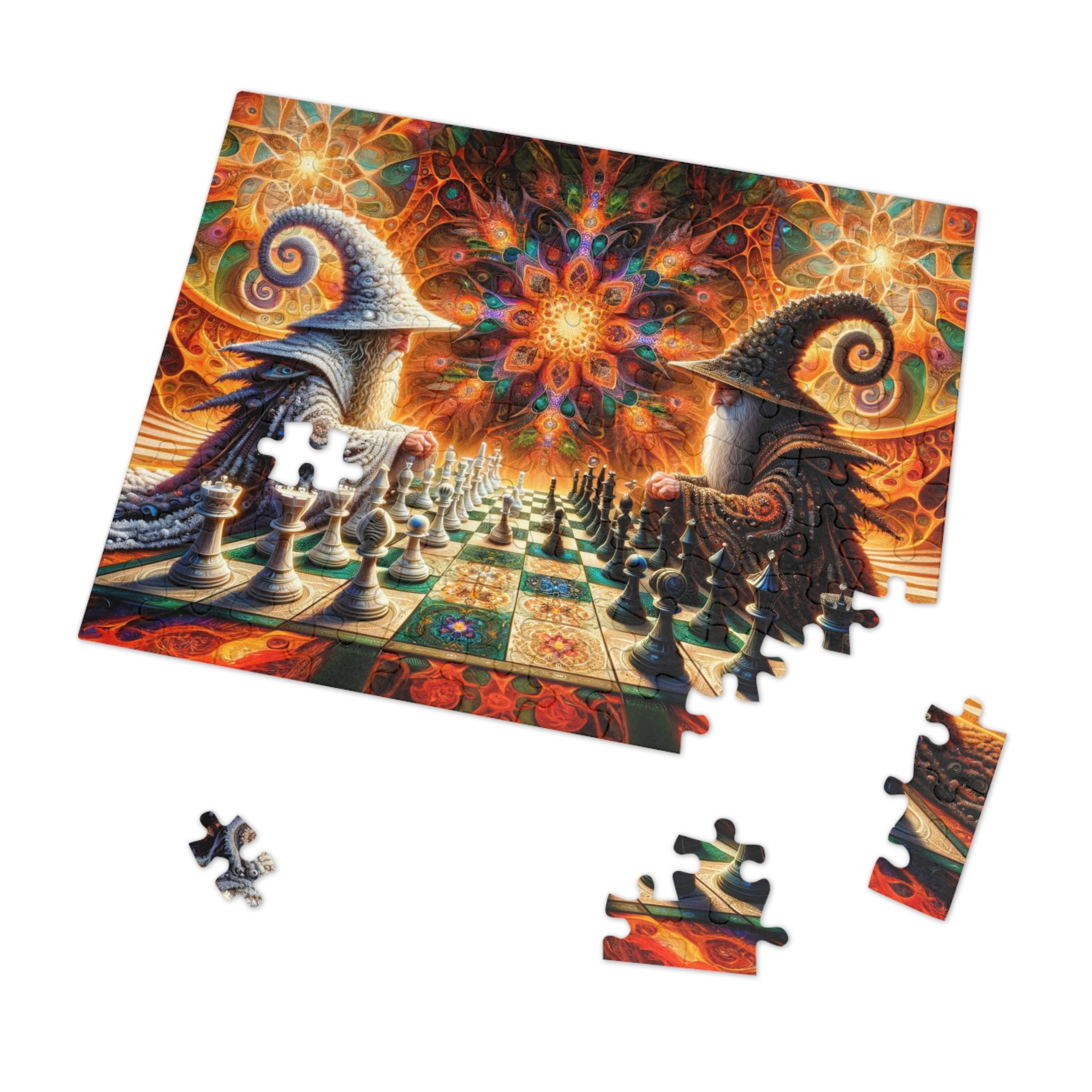 Los Grandes Maestros de los Reinos Espirales Puzzle