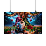 Valentine's with the Whimsical Forest Gnome Poster