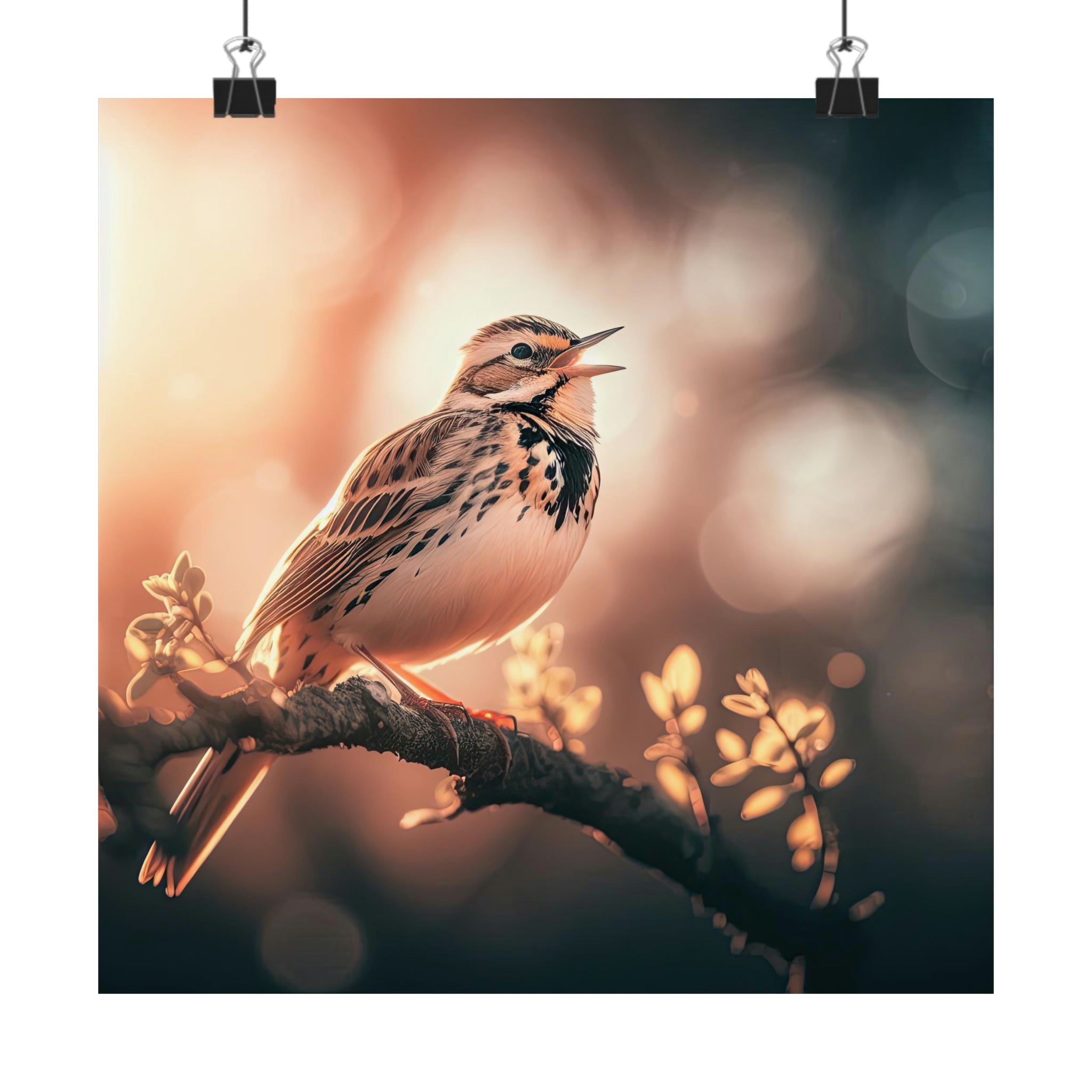 Armonía en la canción Póster