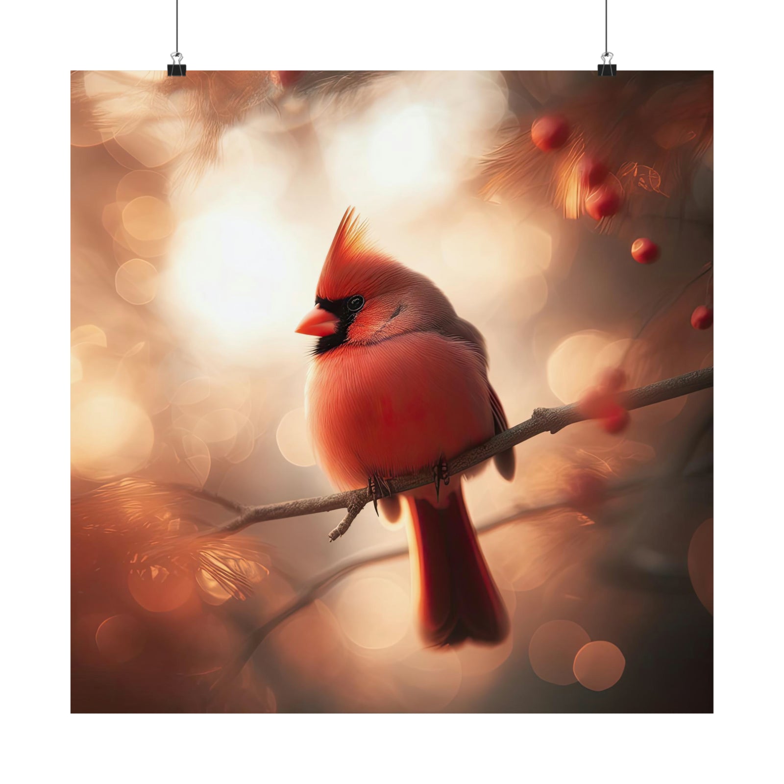 The Cardinal's Lullaby Poster