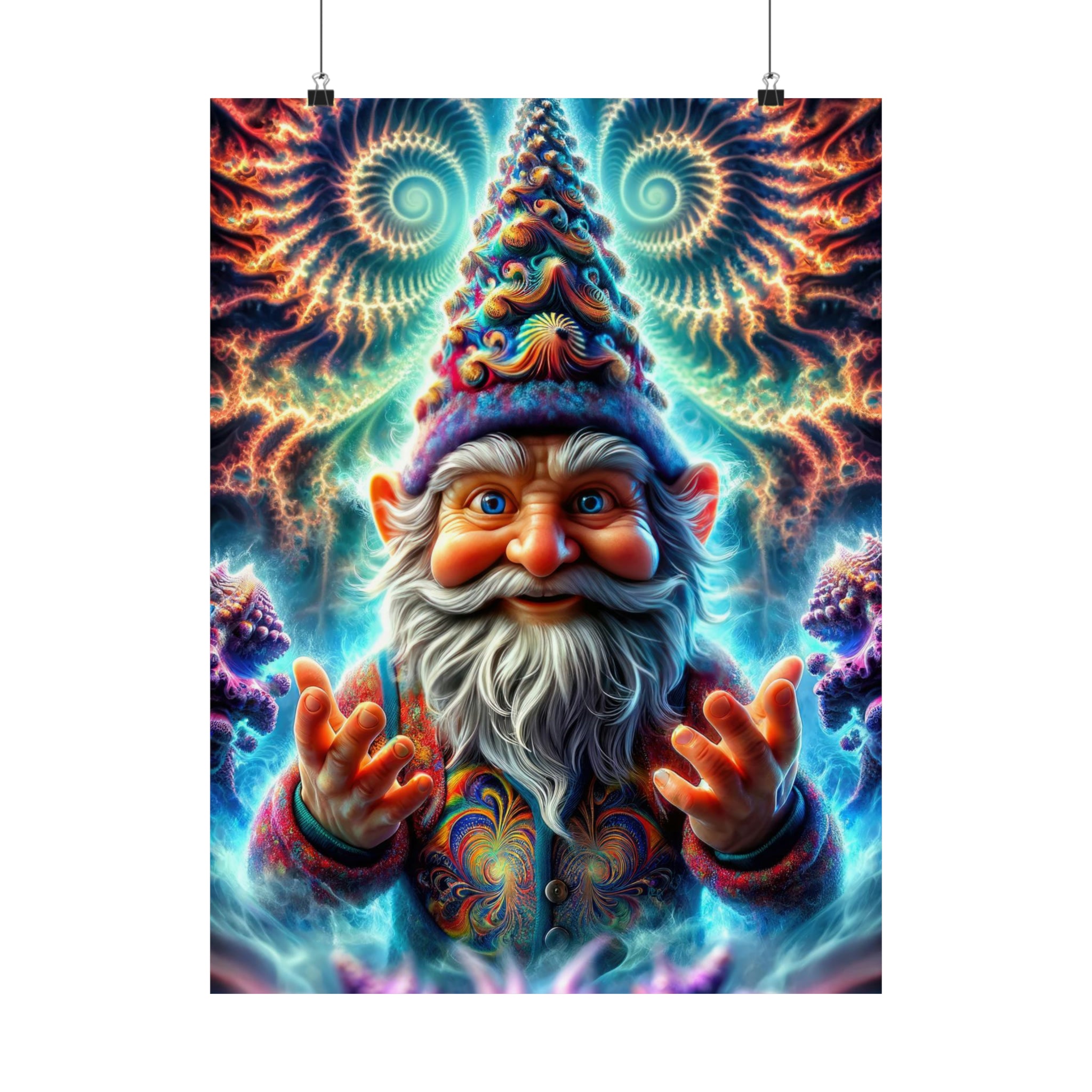 Gnome Amidst Quantum Mystique Poster