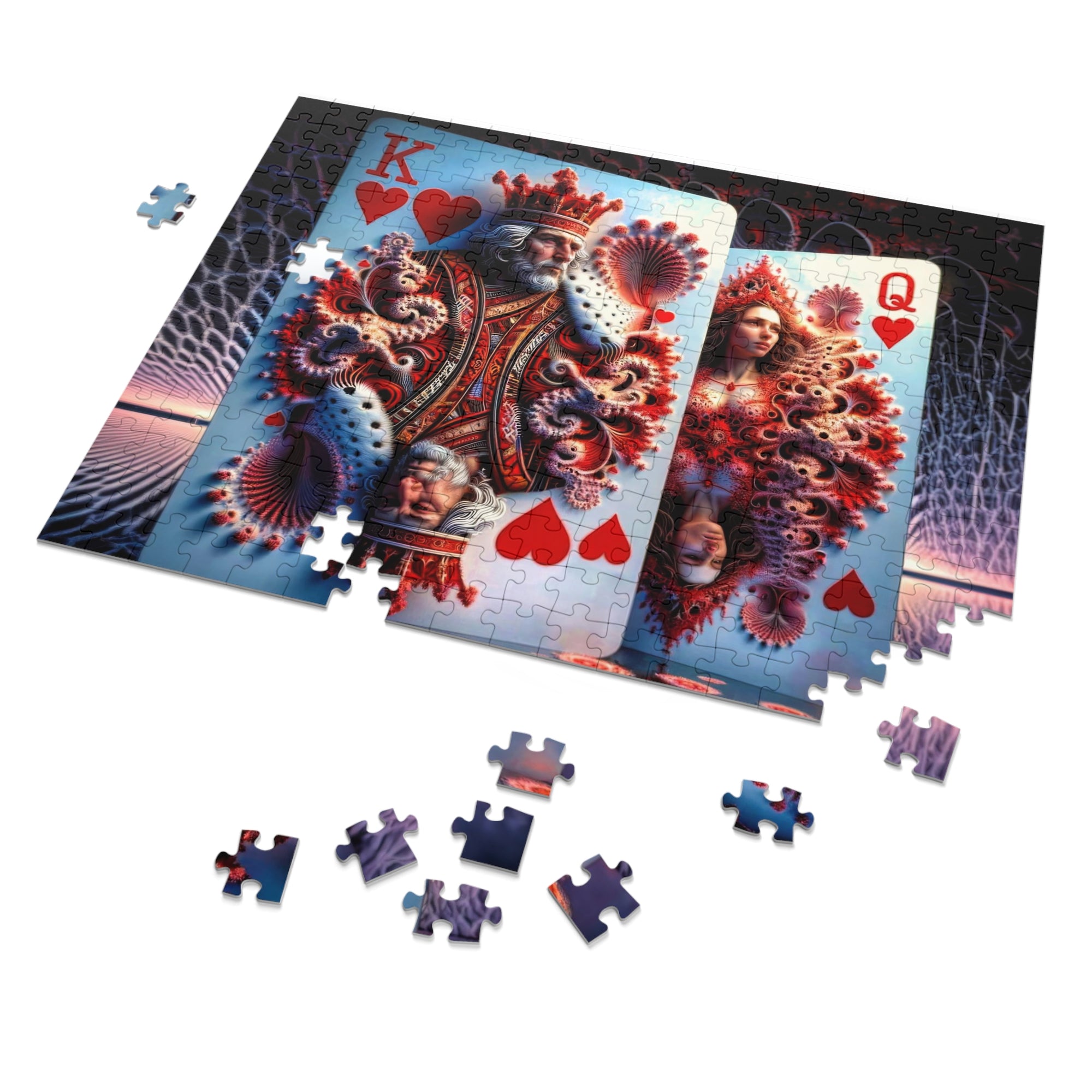 A Royal Fractal Affair Puzzle