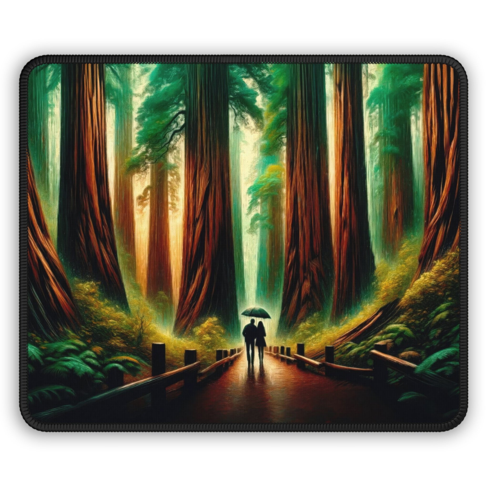 Sous le tapis de souris de jeu Redwood Canopy