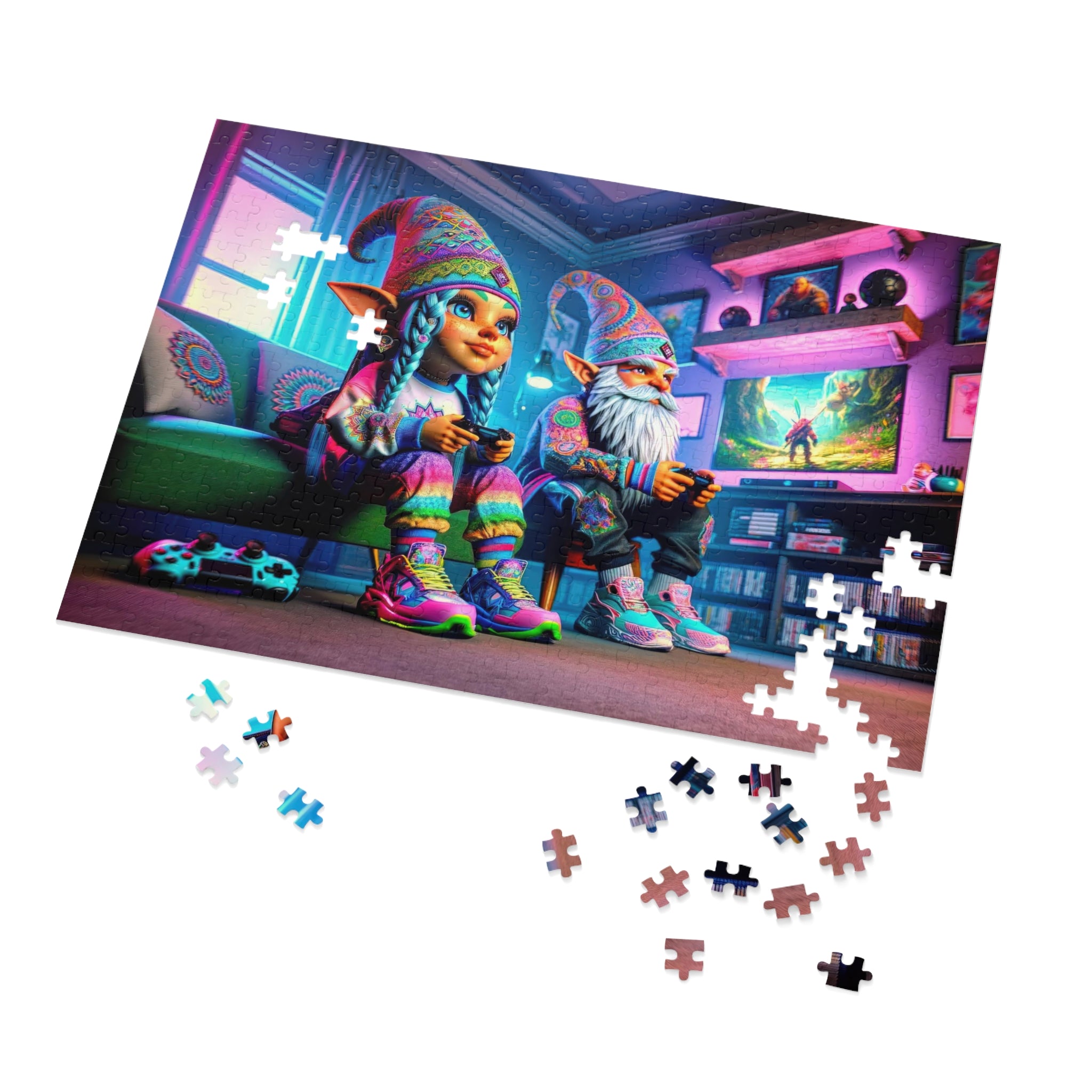 The Gnomish Quest Jigsaw Puzzle