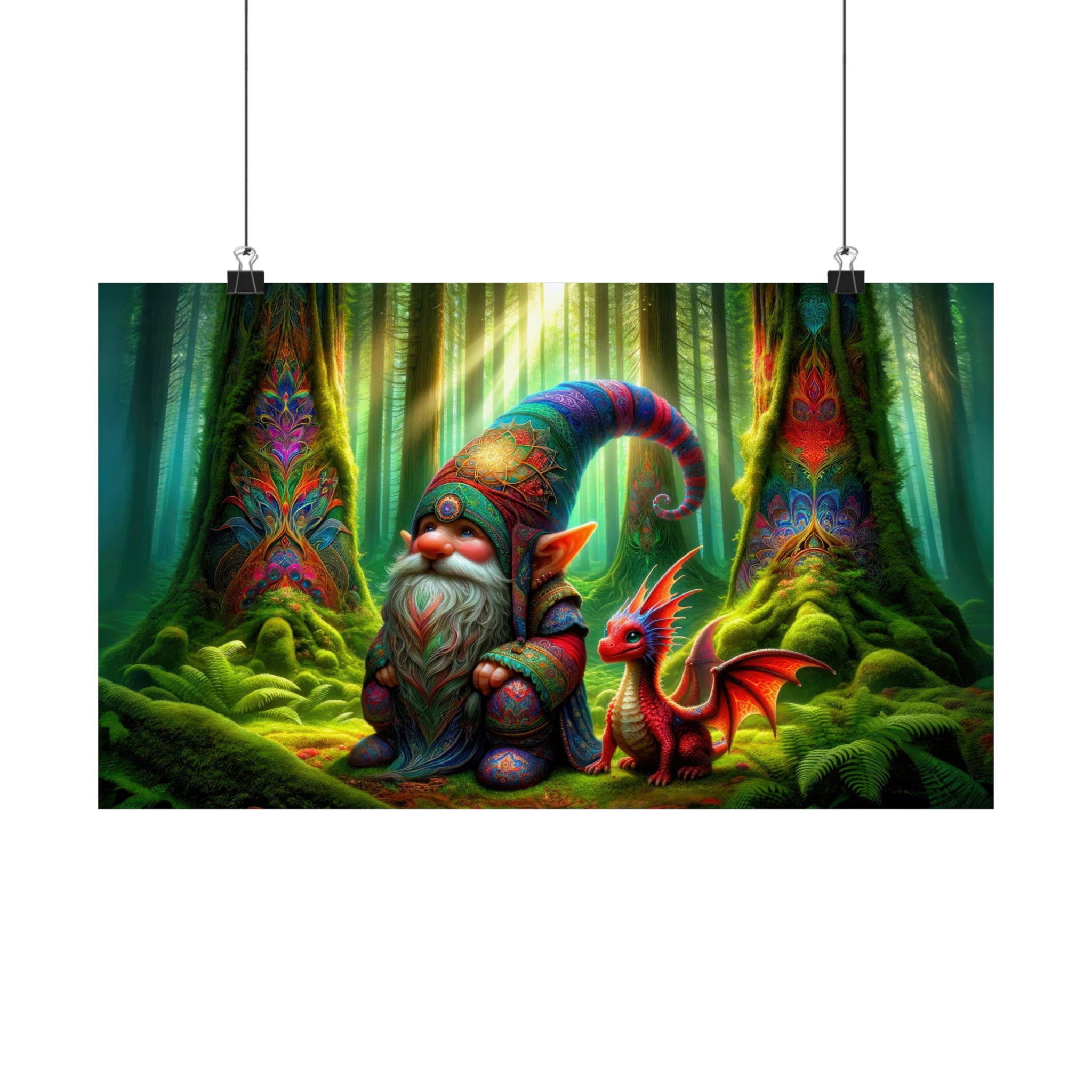 The Guardian of the Enchanted Glade Poster