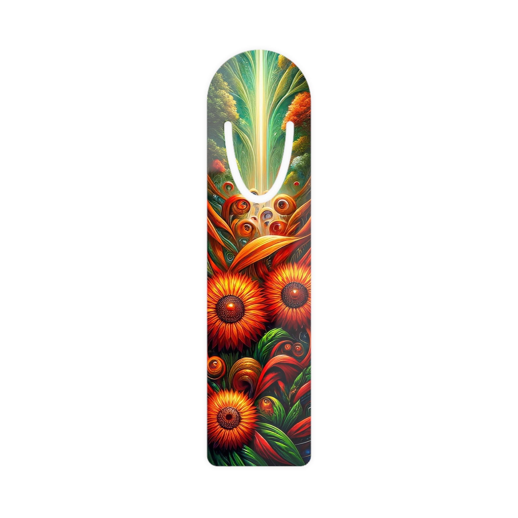 Floral Harmony The Garden's Whisper Bookmark