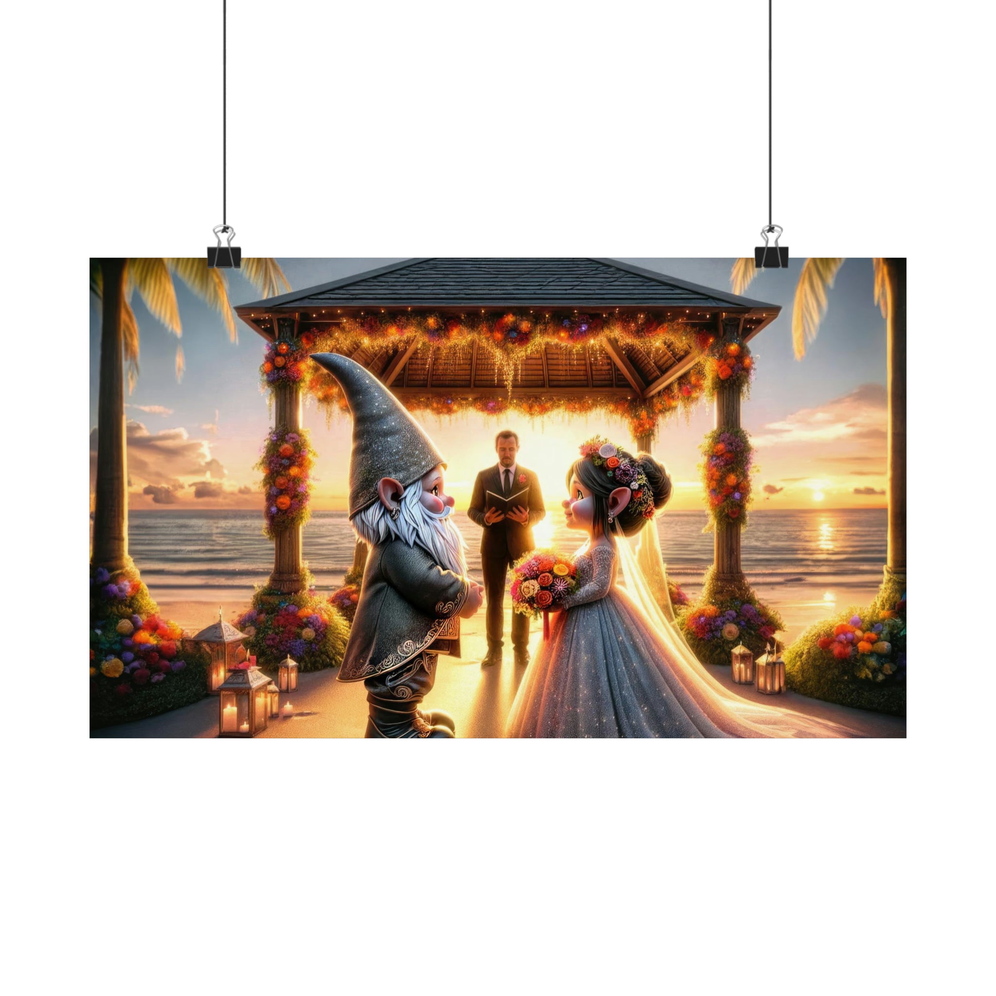 La promesa costera de Elara y Finn Póster