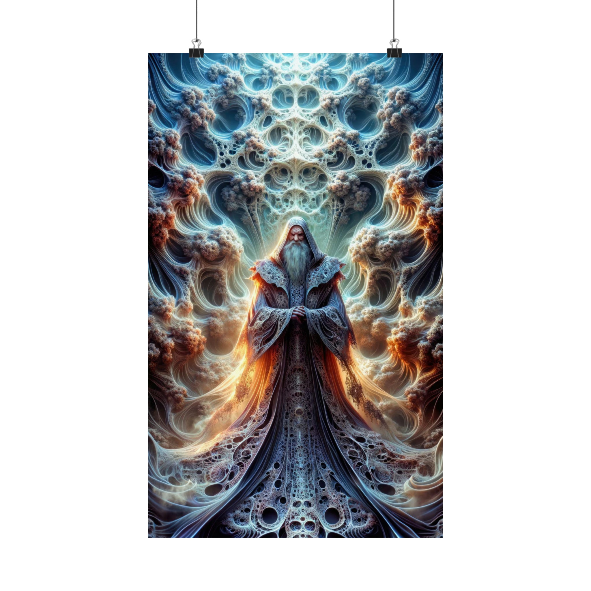 Chroniques du sorcier fractal Poster