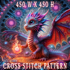 Auroraflame Cross Stitch Pattern