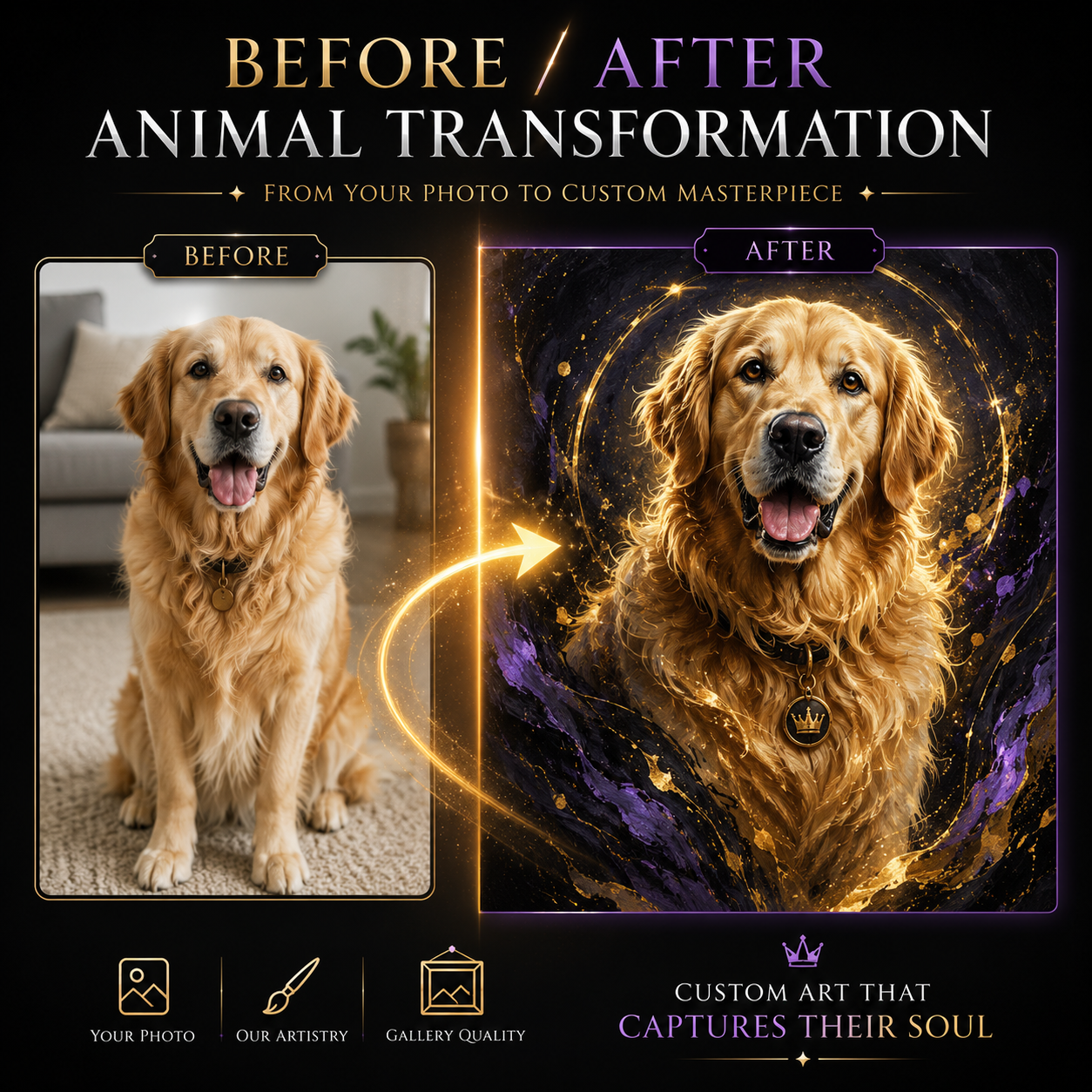Custom Animal Abstract Art Request