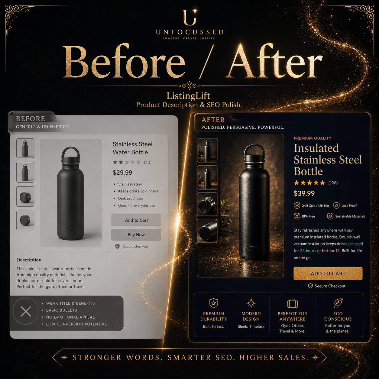 ListingLift: Product Description & SEO Polish