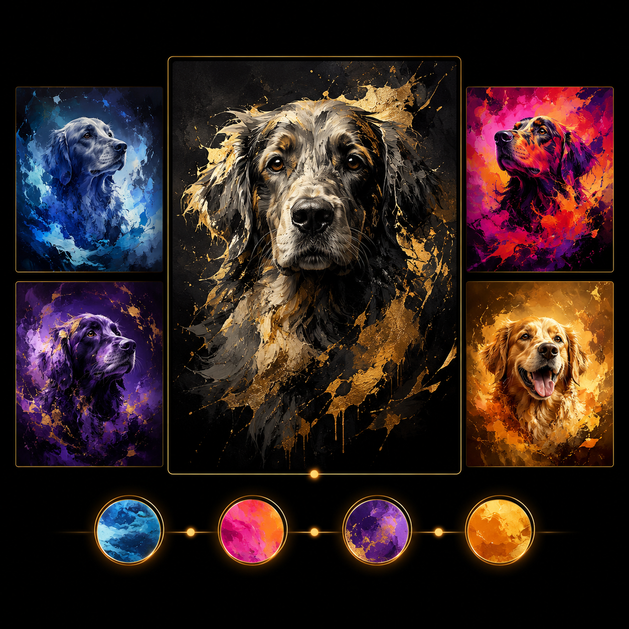 Custom Animal Abstract Art Request