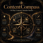 ContentCompass: 14-Day Content Calendar Starter